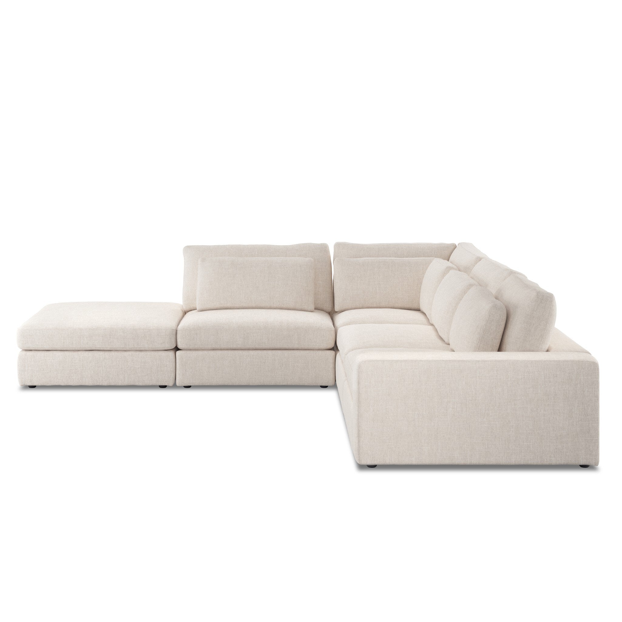 Bloor 4-Piece Sectional with Ottoman