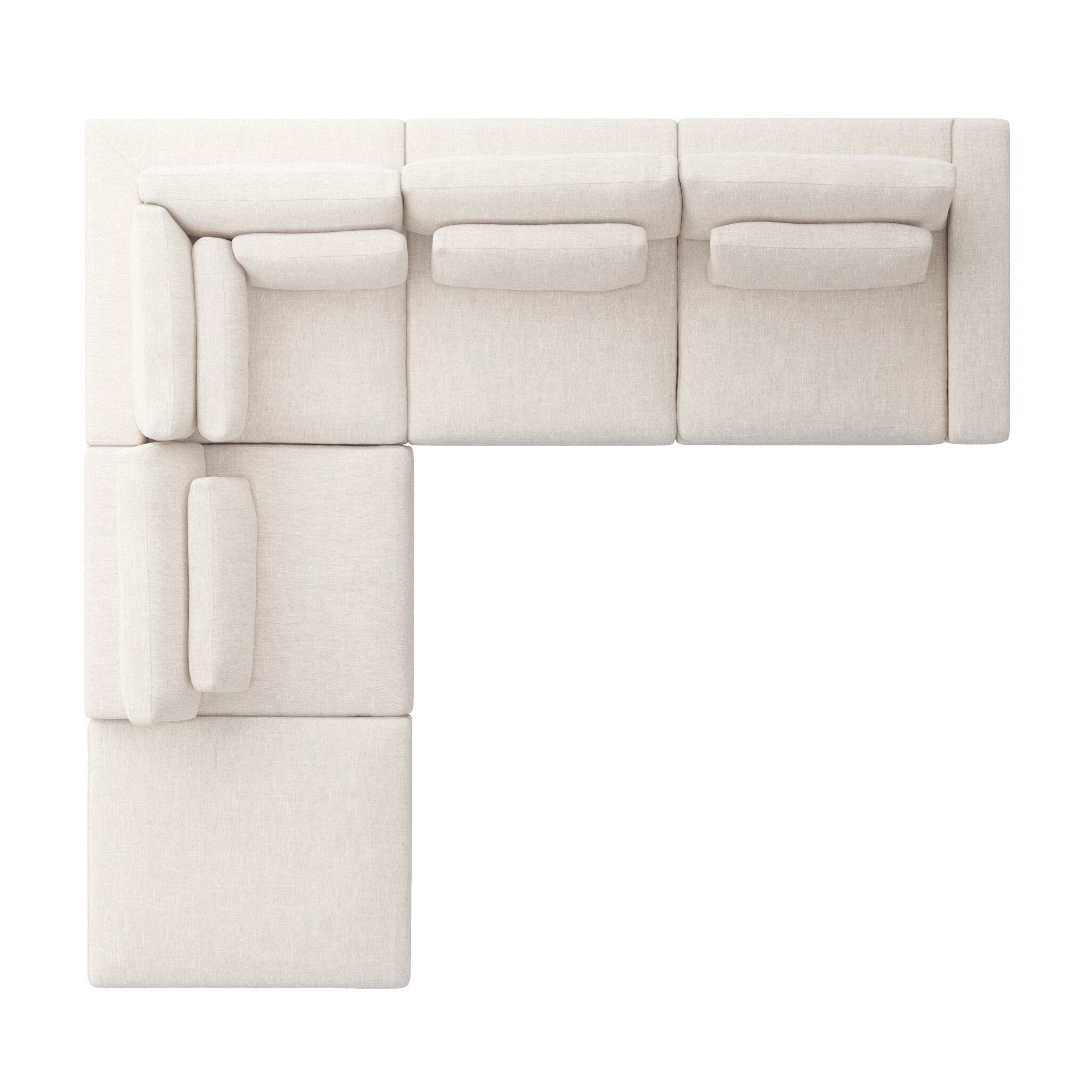 Bloor 4-Piece Sectional with Ottoman