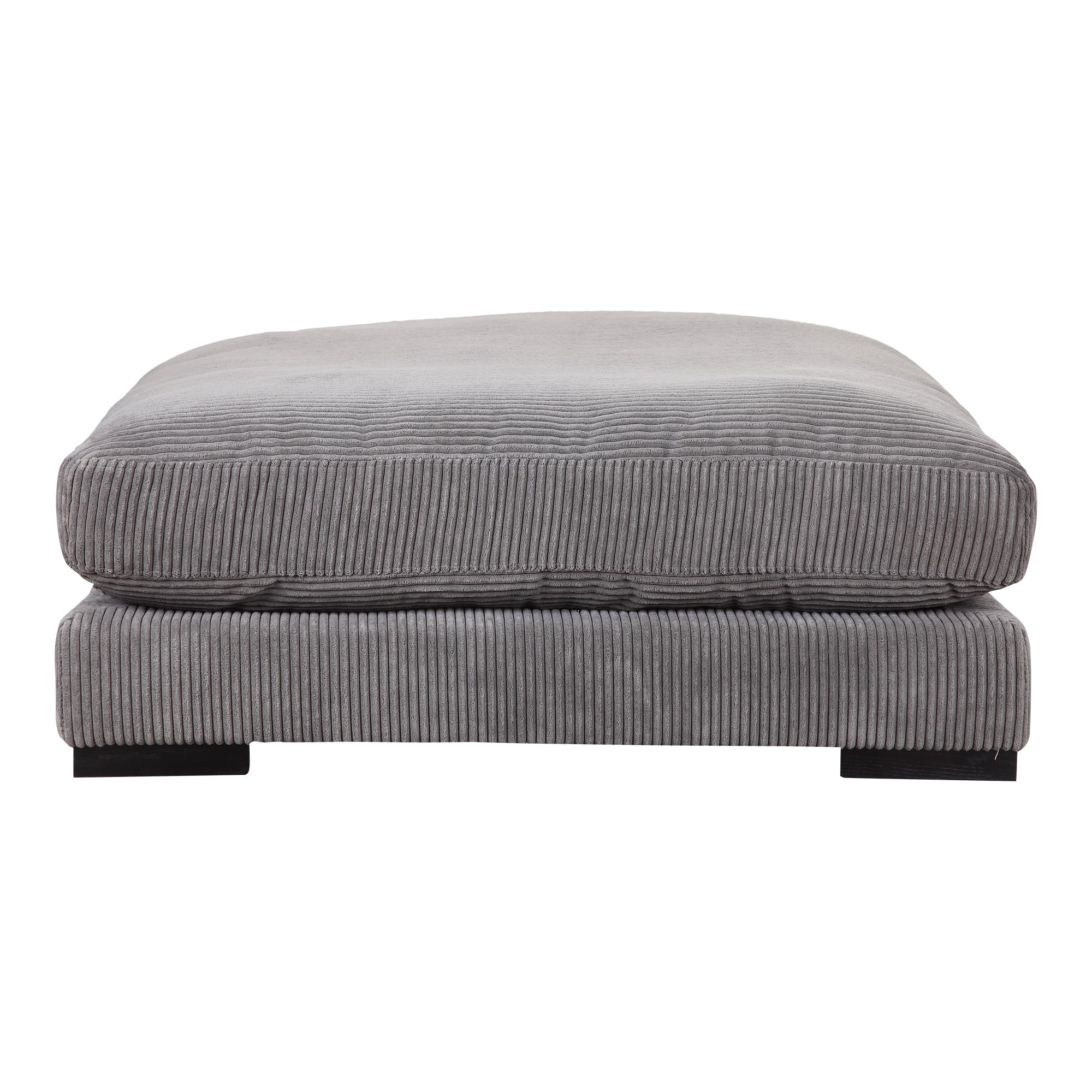 Tumble Ottoman Dark GreySectional Moe's Dark Grey Four Hands, Mid Century Modern Furniture, Old Bones Furniture Company, Old Bones Co, Modern Mid Century, Designer Furniture, Furniture Sale, Warehouse Furniture Sale, Tumble Ottoman Sale, https://www.oldbonesco.com/