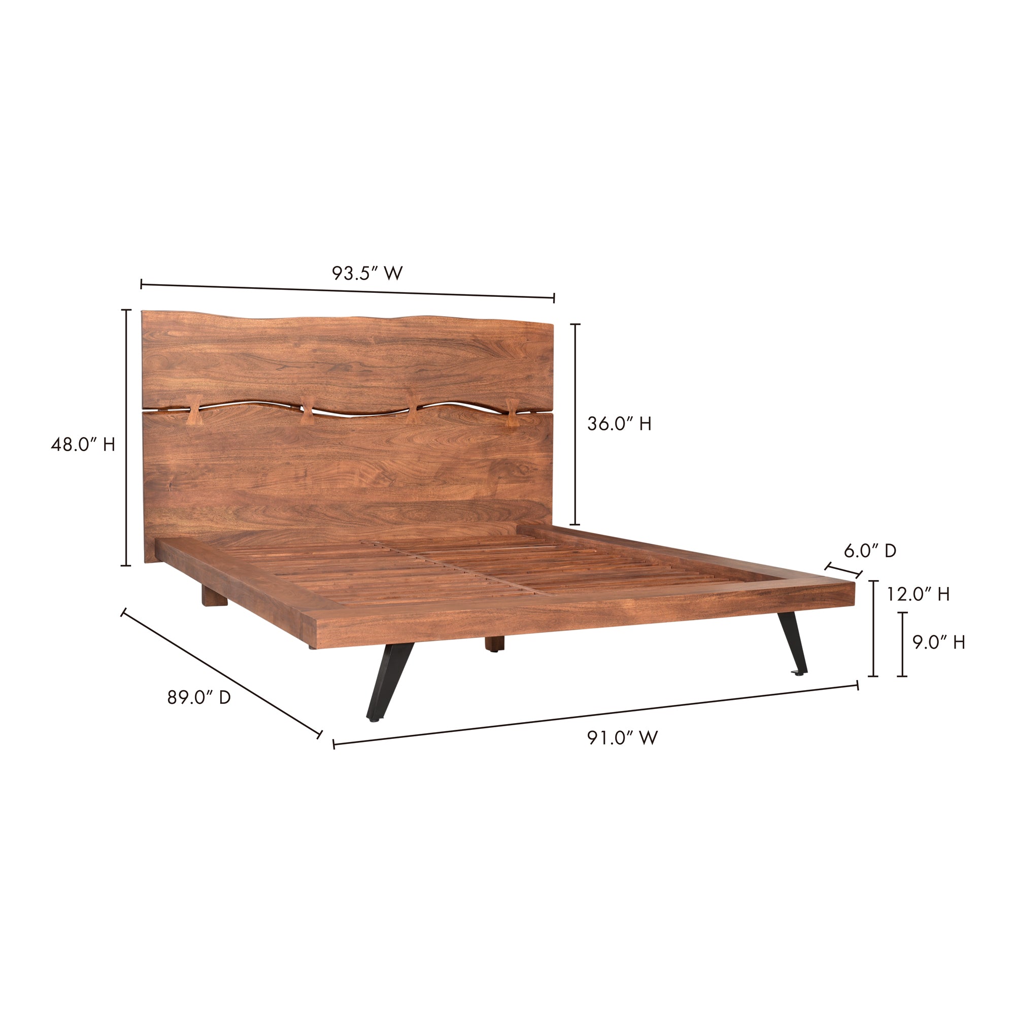 Madagascar Platform Bed Beds Moe's Four Hands, Mid Century Modern Furniture, Old Bones Furniture Company, Old Bones Co, Modern Mid Century, Designer Furniture, Furniture Sale, Warehouse Furniture Sale, Madagascar Platform Bed Sale, https://www.oldbonesco.com/