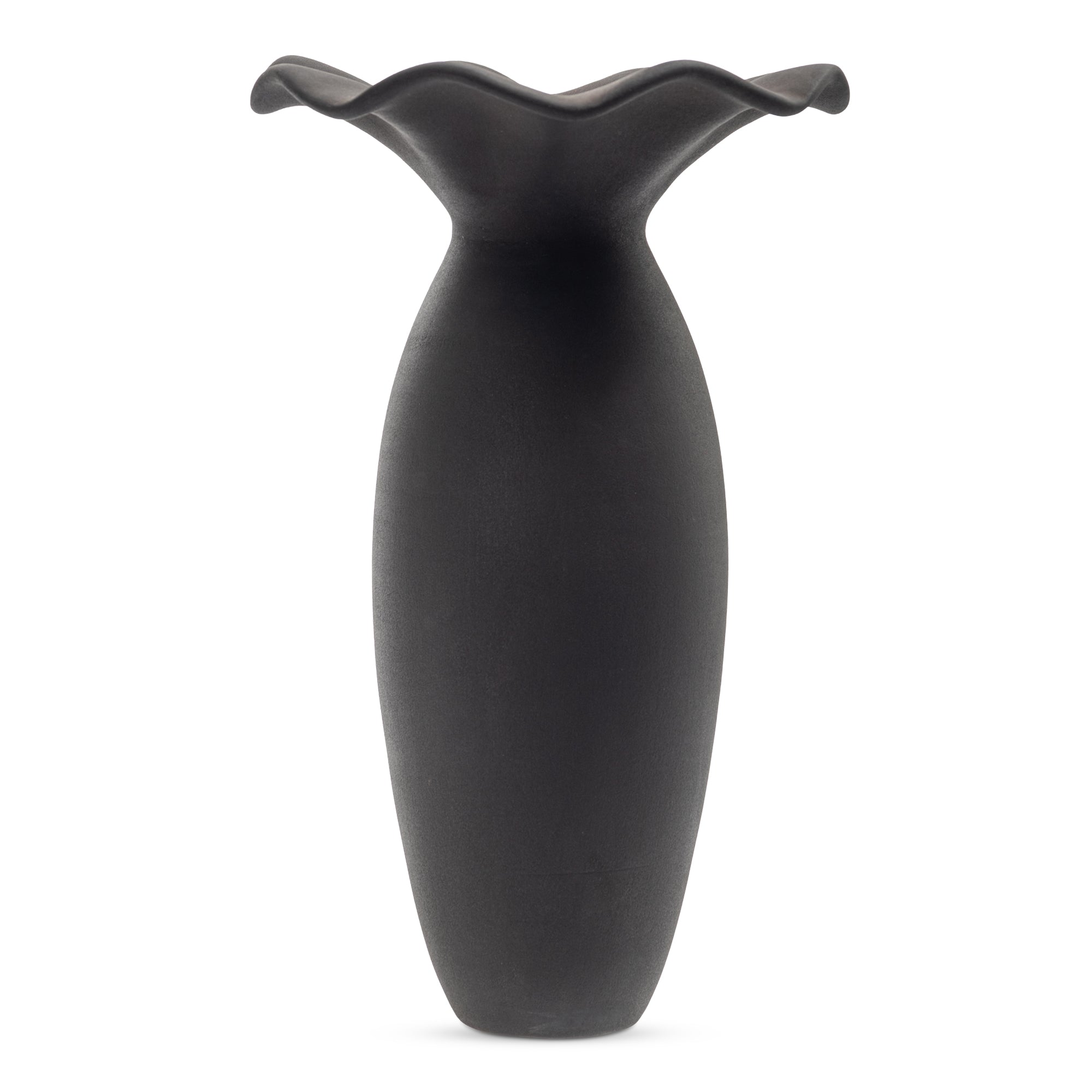 Ruffle Decorative Vessel Vases Moe's     Vases,https://www.oldbonesco.com,Mid Century Furniture, Furniture Sale, Old Bones Co, Mid Century Sale, Four Hands Furniture, Sale,Gus, Sale,Perigold Ruffle Decorative Vessel Vases Sale, Perigold Sale Ruffle Decorative Vessel,Ruffle Decorative Vessel Lulu and Georgia,Burke Decor Sale Ruffle Decorative Vessel, open box furniture,Open Box Ruffle Decorative Vessel