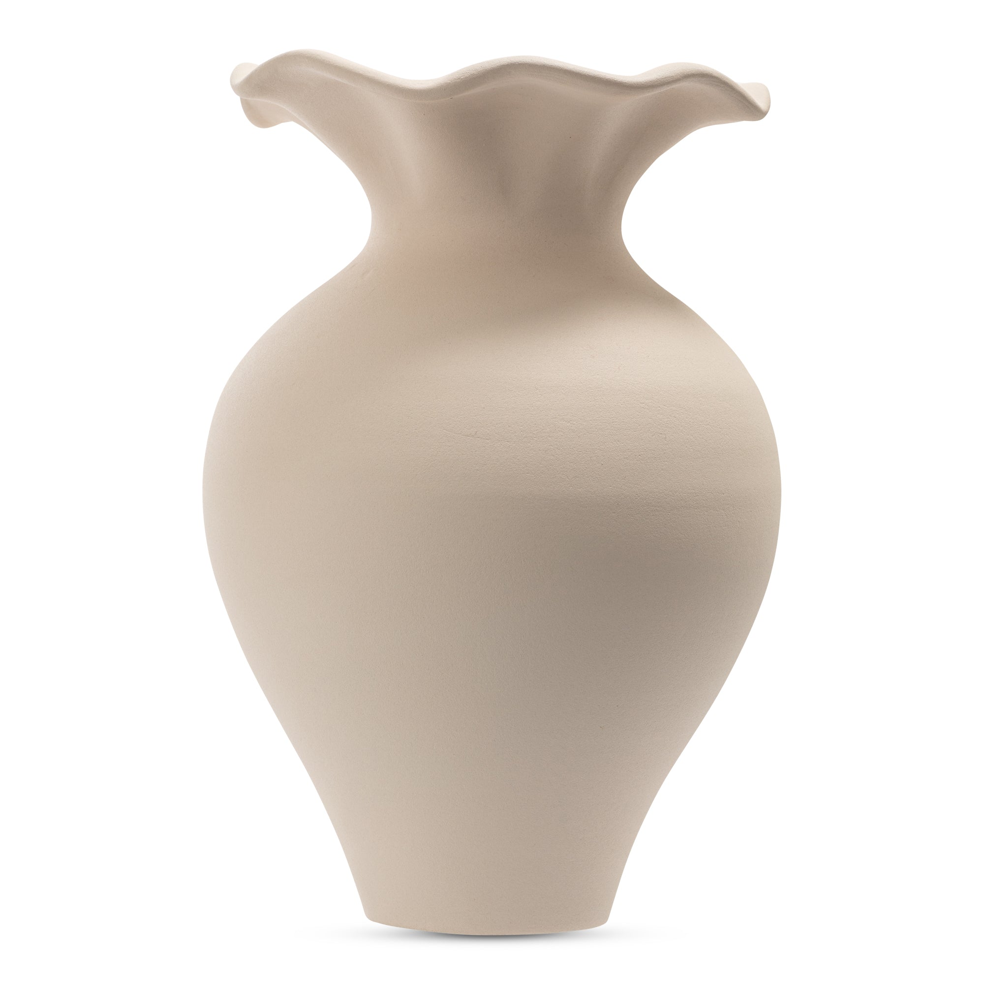 Ruffle Decorative Vessel Vases Moe's     Vases,https://www.oldbonesco.com,Mid Century Furniture, Furniture Sale, Old Bones Co, Mid Century Sale, Four Hands Furniture, Sale,Gus, Sale,Perigold Ruffle Decorative Vessel Vases Sale, Perigold Sale Ruffle Decorative Vessel,Ruffle Decorative Vessel Lulu and Georgia,Burke Decor Sale Ruffle Decorative Vessel, open box furniture,Open Box Ruffle Decorative Vessel