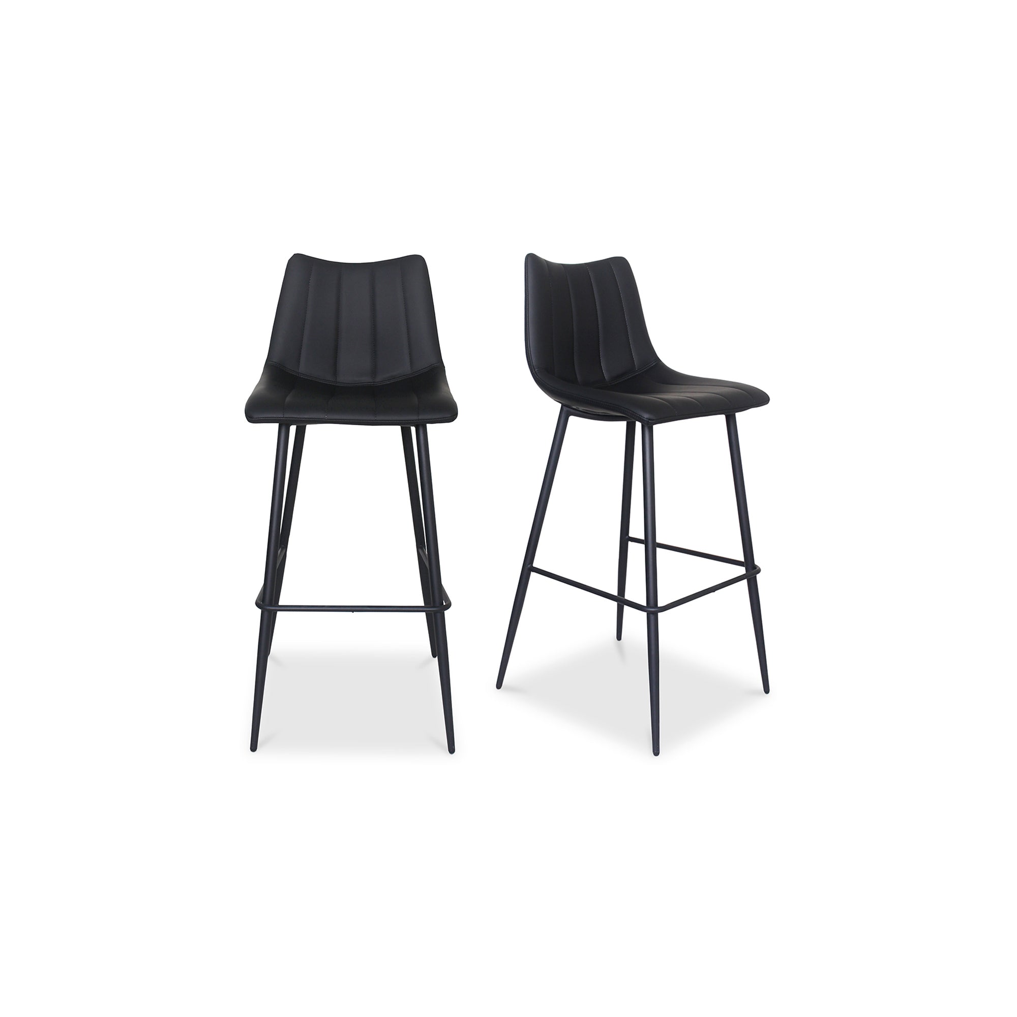Alibi Barstool - Set of Two BlackBarstool Moe's Black Four Hands, Mid Century Modern Furniture, Old Bones Furniture Company, Old Bones Co, Modern Mid Century, Designer Furniture, Furniture Sale, Warehouse Furniture Sale, Alibi Barstool - Set of Two Sale, https://www.oldbonesco.com/