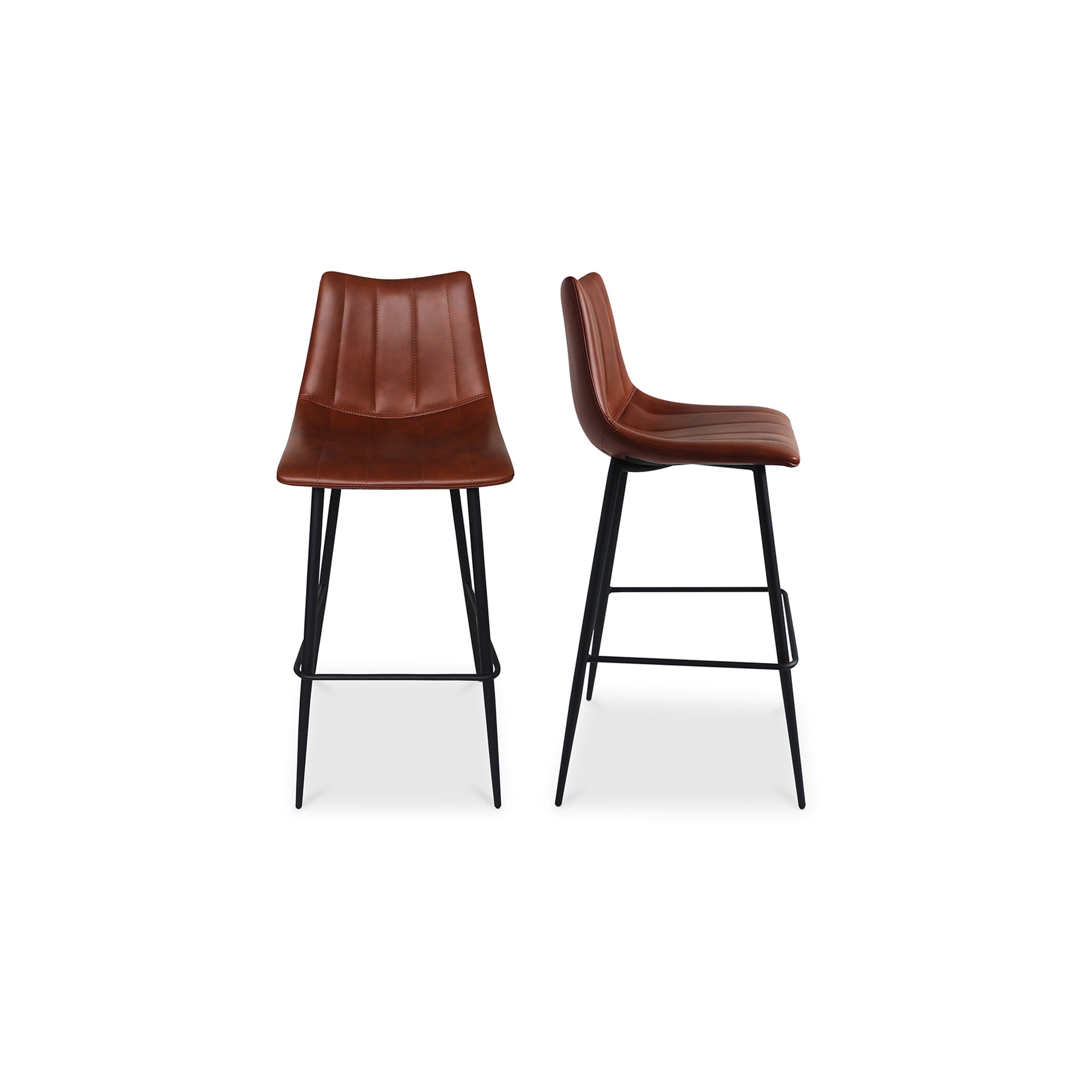 Alibi Barstool - Set of Two BrownBarstool Moe's Brown Four Hands, Mid Century Modern Furniture, Old Bones Furniture Company, Old Bones Co, Modern Mid Century, Designer Furniture, Furniture Sale, Warehouse Furniture Sale, Alibi Barstool - Set of Two Sale, https://www.oldbonesco.com/