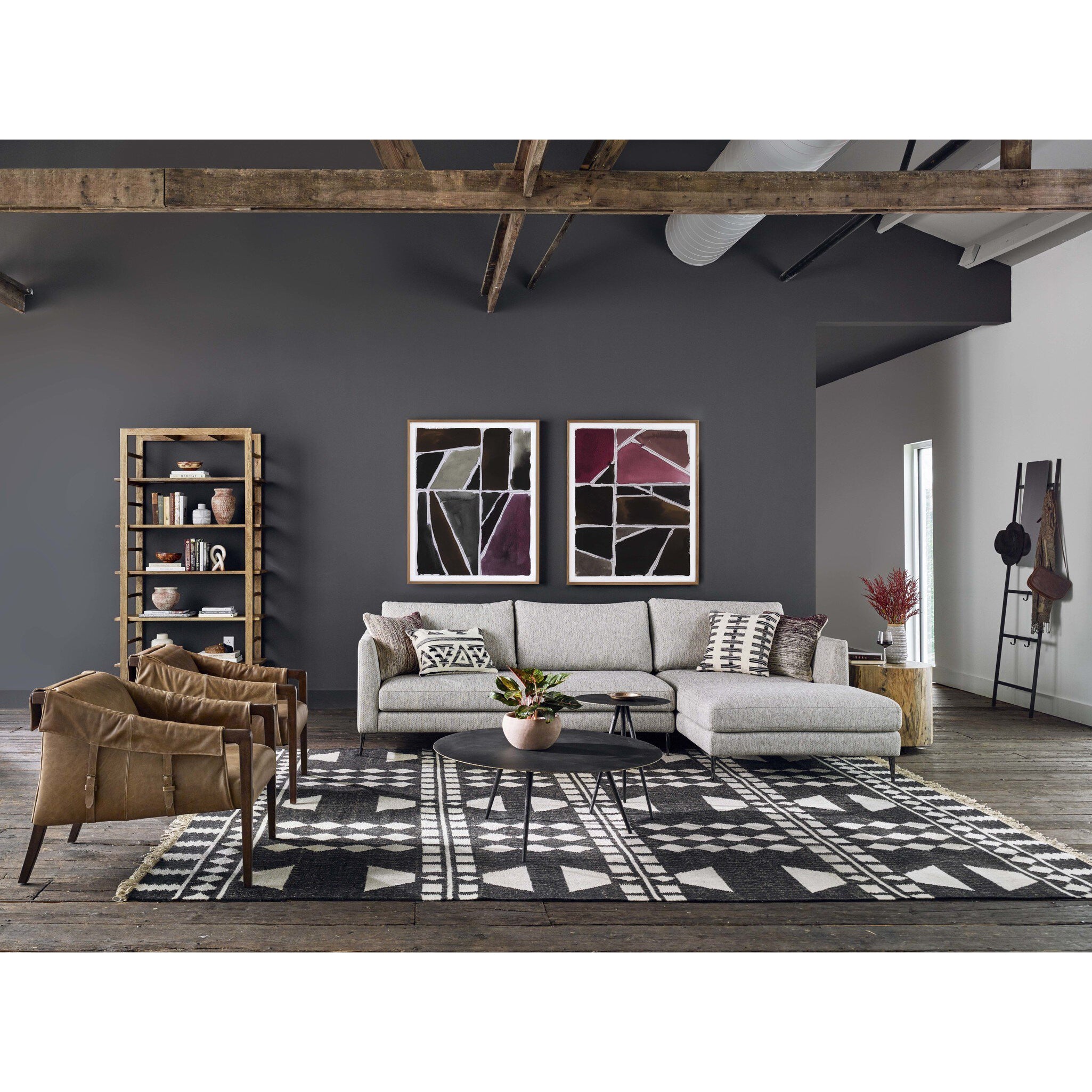 Hudson Round End Table