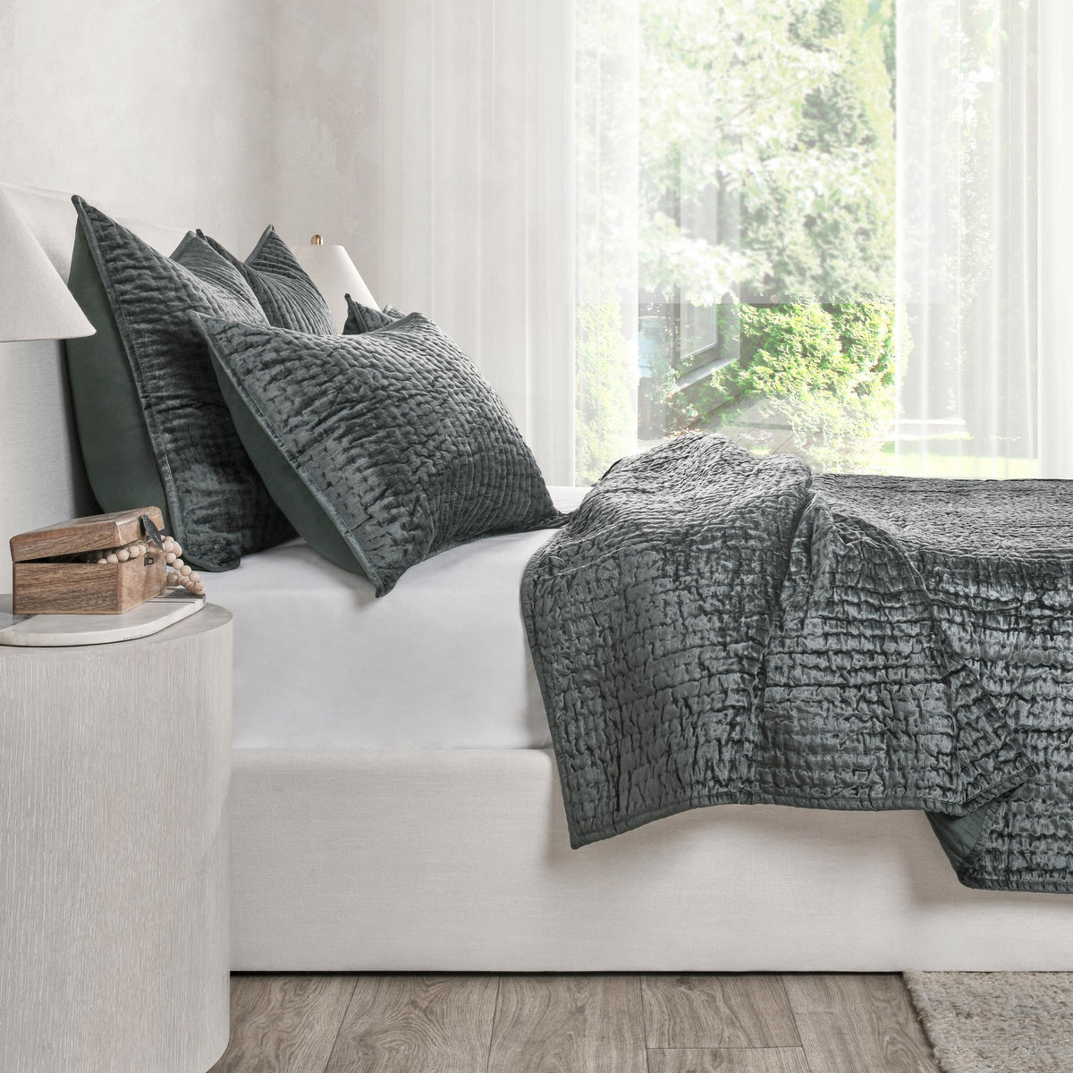 Bari Velvet Pillow Sham