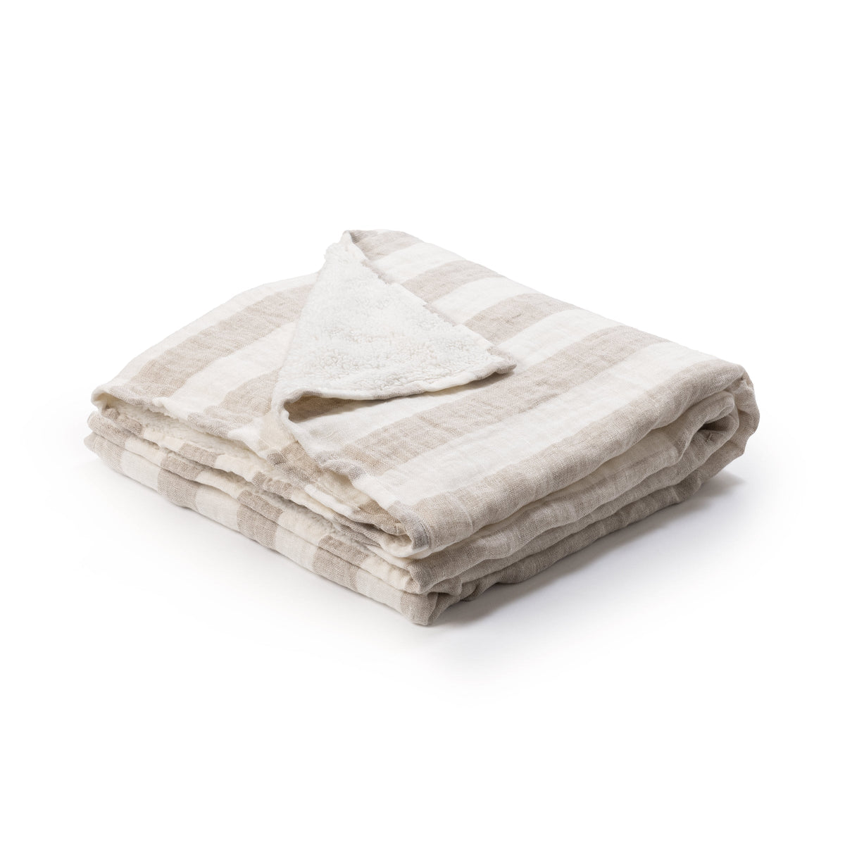 TC Atwater Ivory/Natural Throw by Classic Home