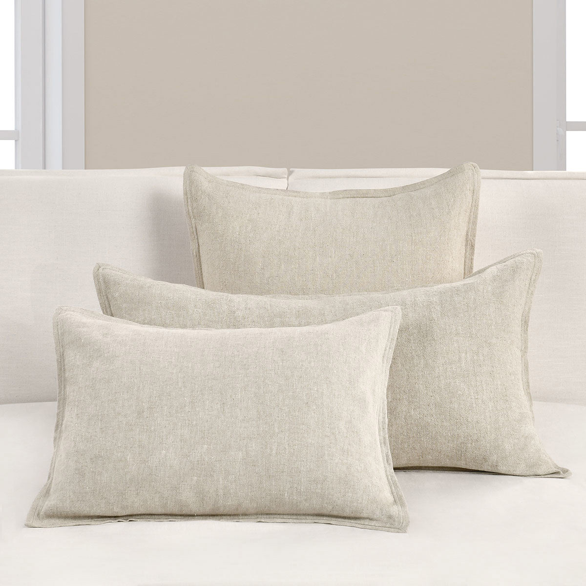 Talia Natural Pillow Sham by Classic Home