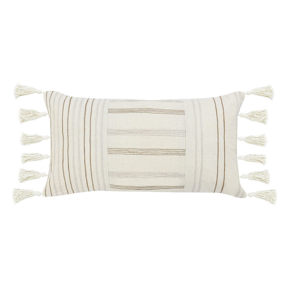 ST Apana Ivory/Natural Pillow by Classic Home