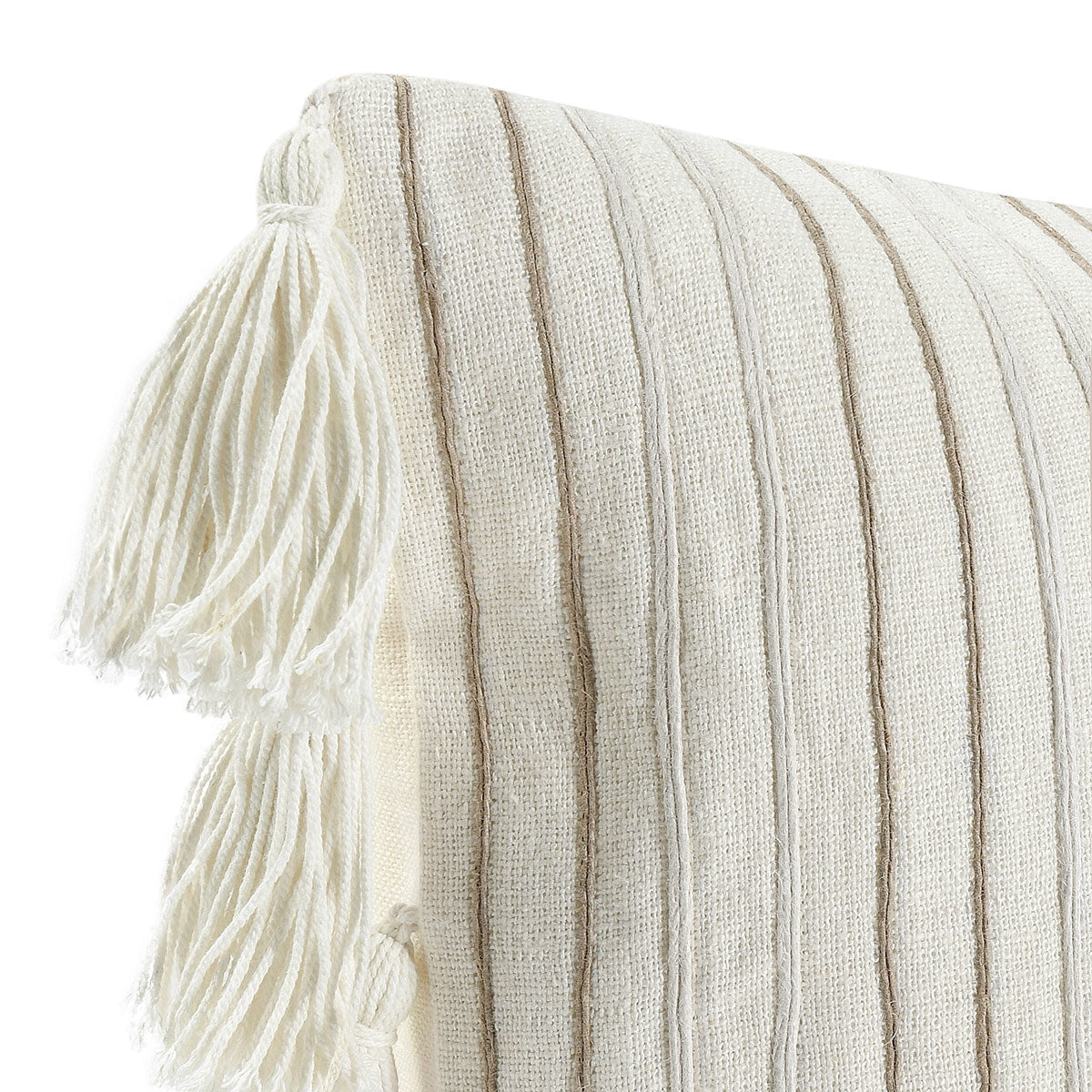 ST Apana Ivory/Natural Pillow by Classic Home
