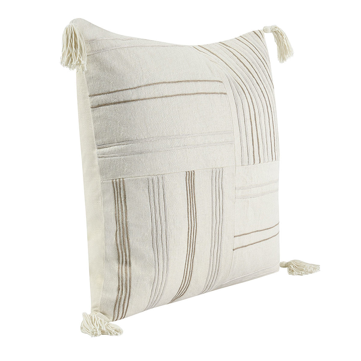 ST Apana Ivory/Natural Pillow by Classic Home