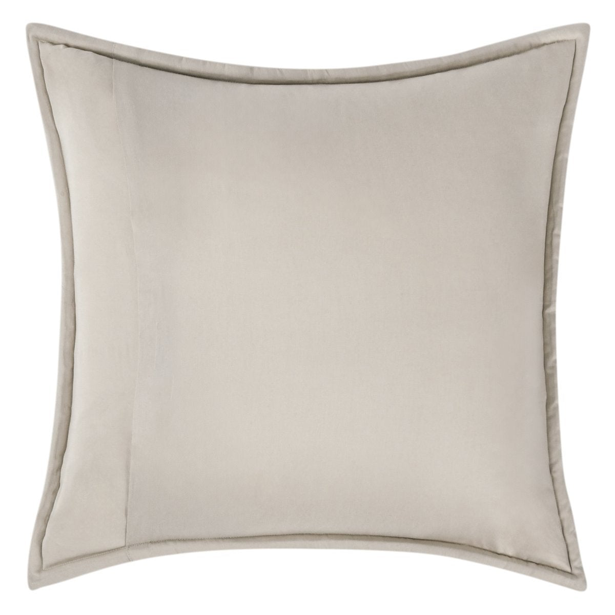 Talia Natural Comforter Euro Sham by Classic Home