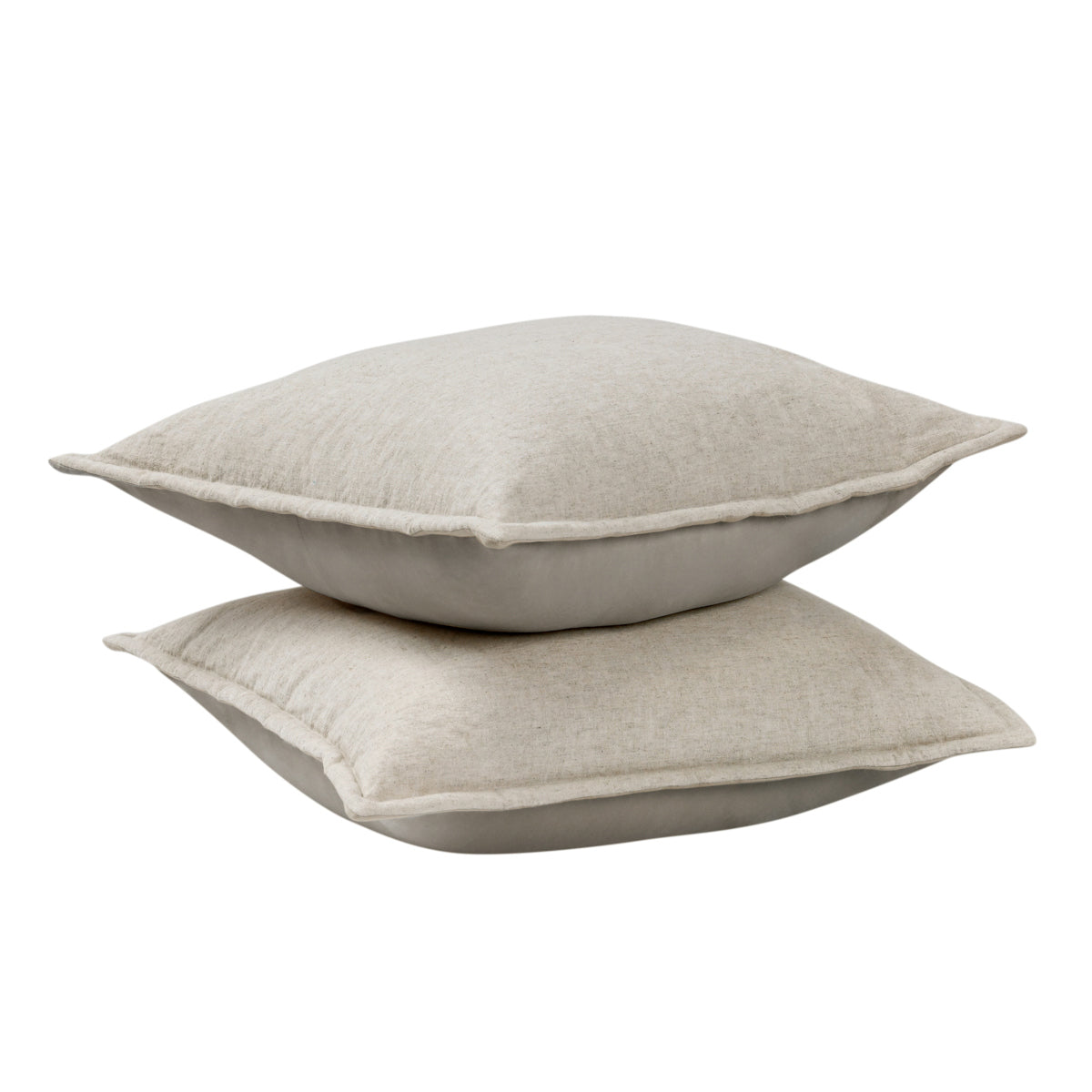 Talia Natural Comforter Euro Sham by Classic Home