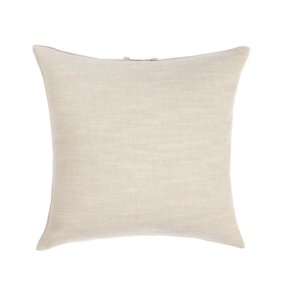 RO Lira Natural/Silver Pillow by Classic Home