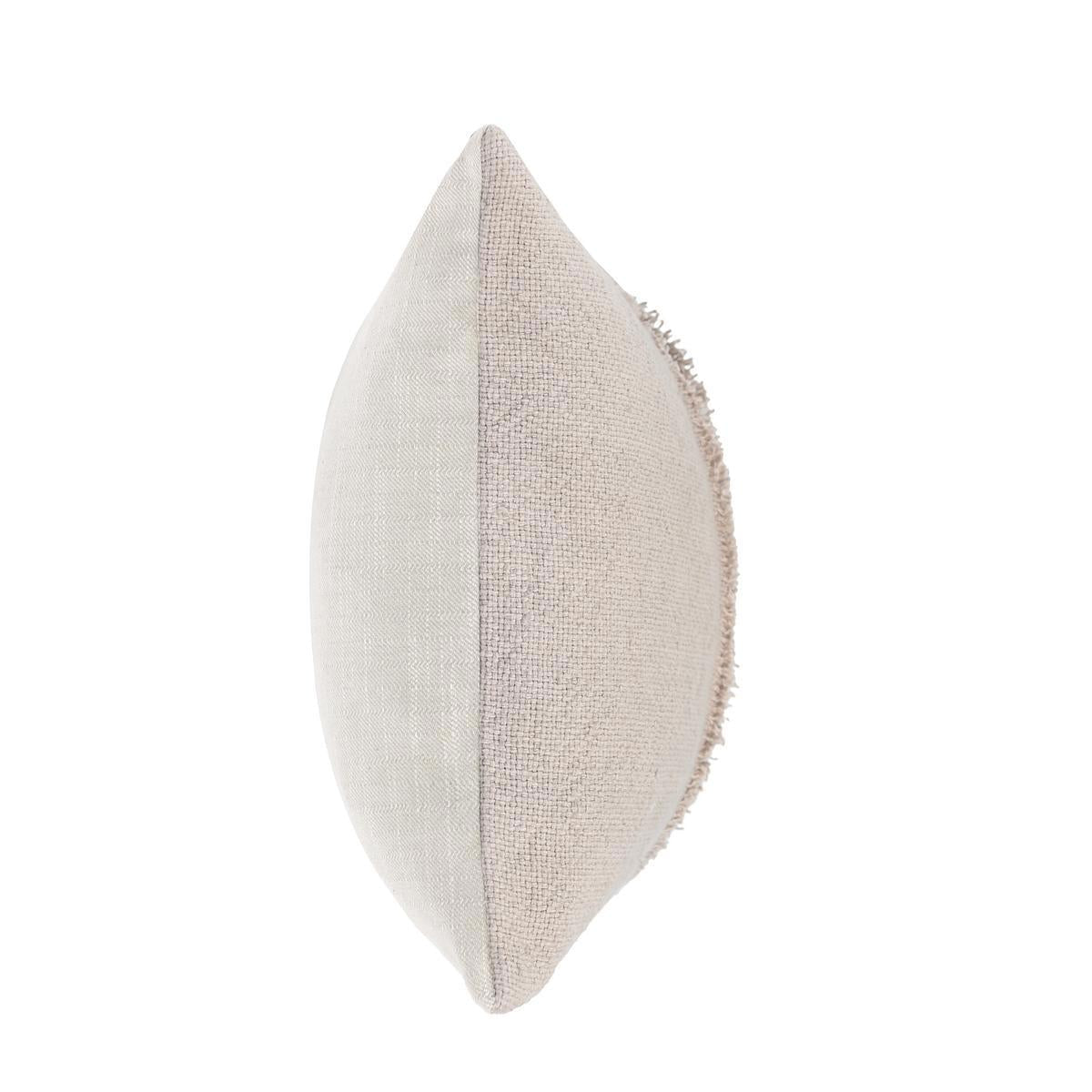 RO Lira Natural/Silver Pillow by Classic Home