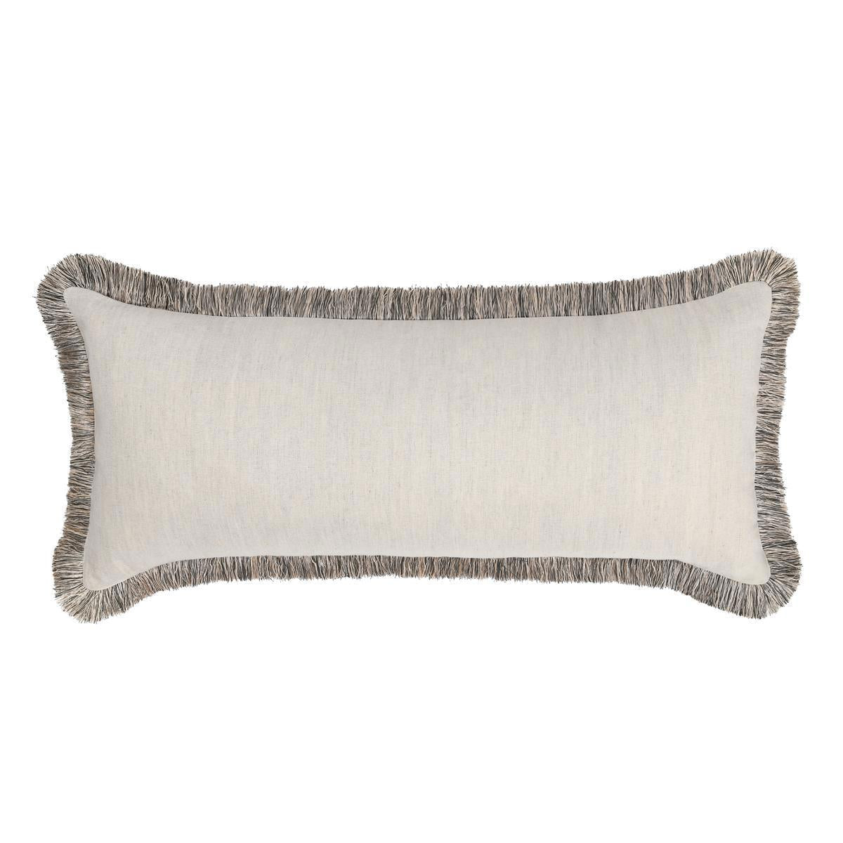 RO Nola Natural/Black Pillow by Classic Home