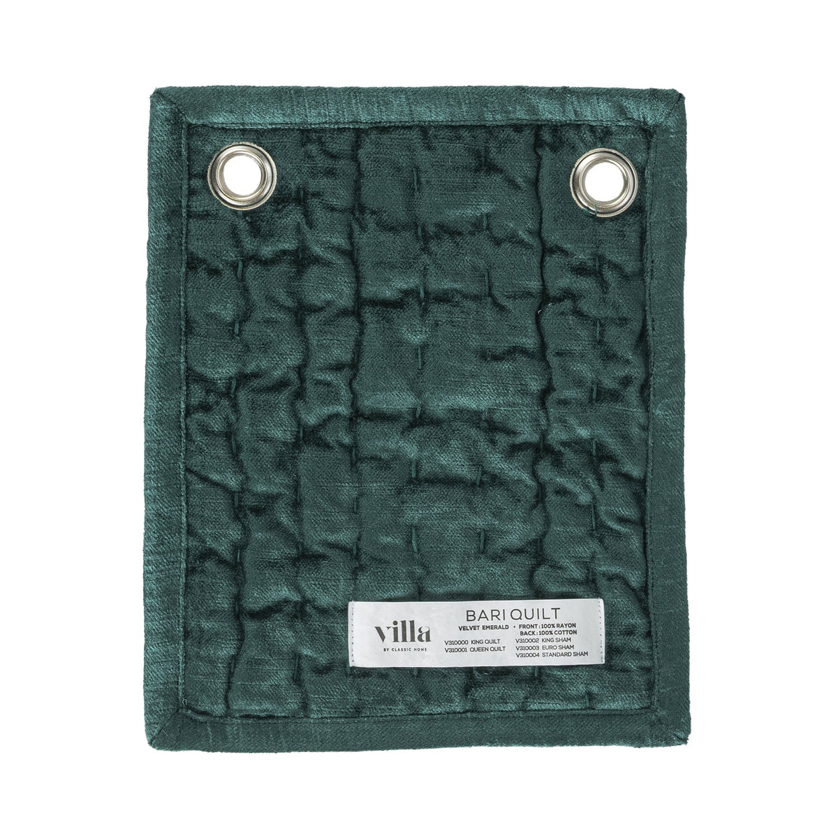 Bari Velvet Quilt Swatch