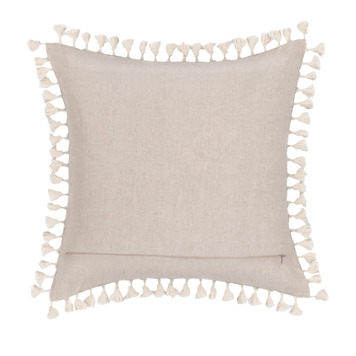 TQ Edisto Natural/Ivory Pillow by Classic Home