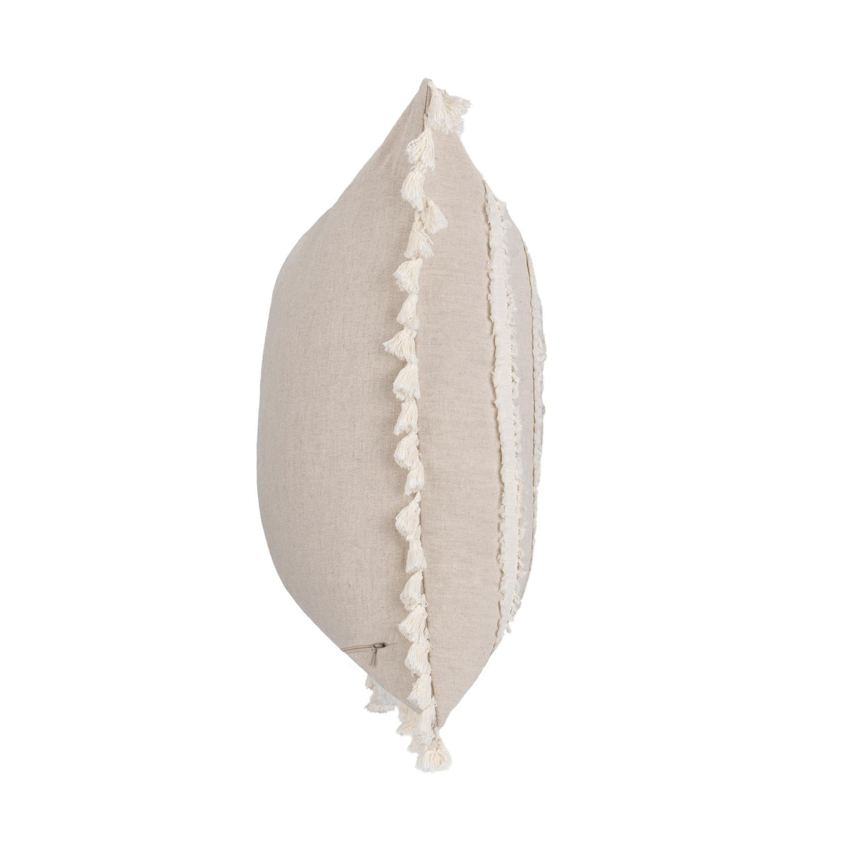 TQ Edisto Natural/Ivory Pillow by Classic Home