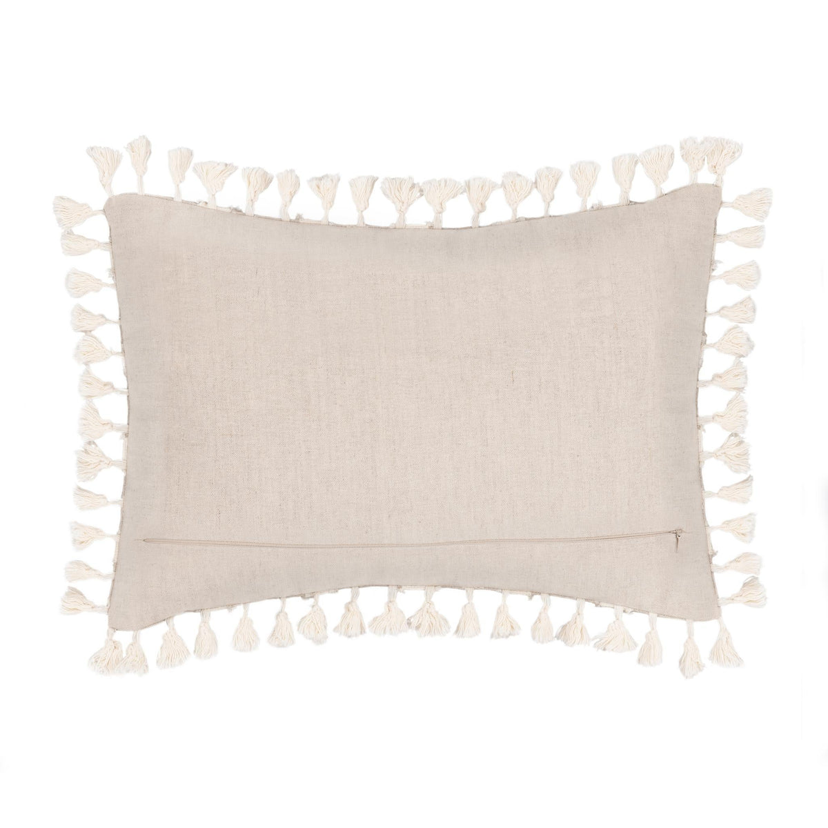 TQ Edisto Natural/Ivory Pillow by Classic Home