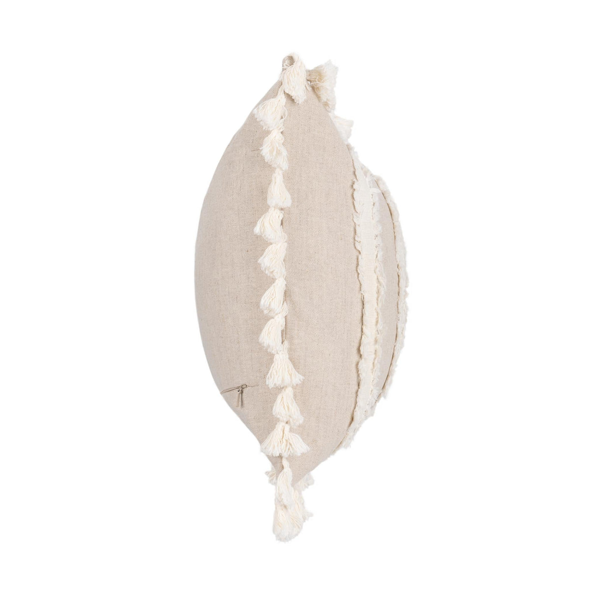 TQ Edisto Natural/Ivory Pillow by Classic Home