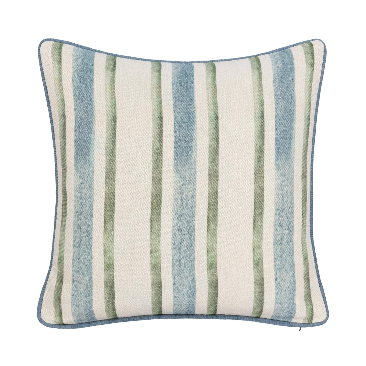 TQ Harbor Stripe Ivory Multi Pillow by Classic Home