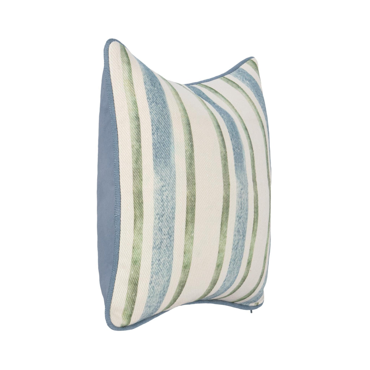 TQ Harbor Stripe Ivory Multi Pillow by Classic Home