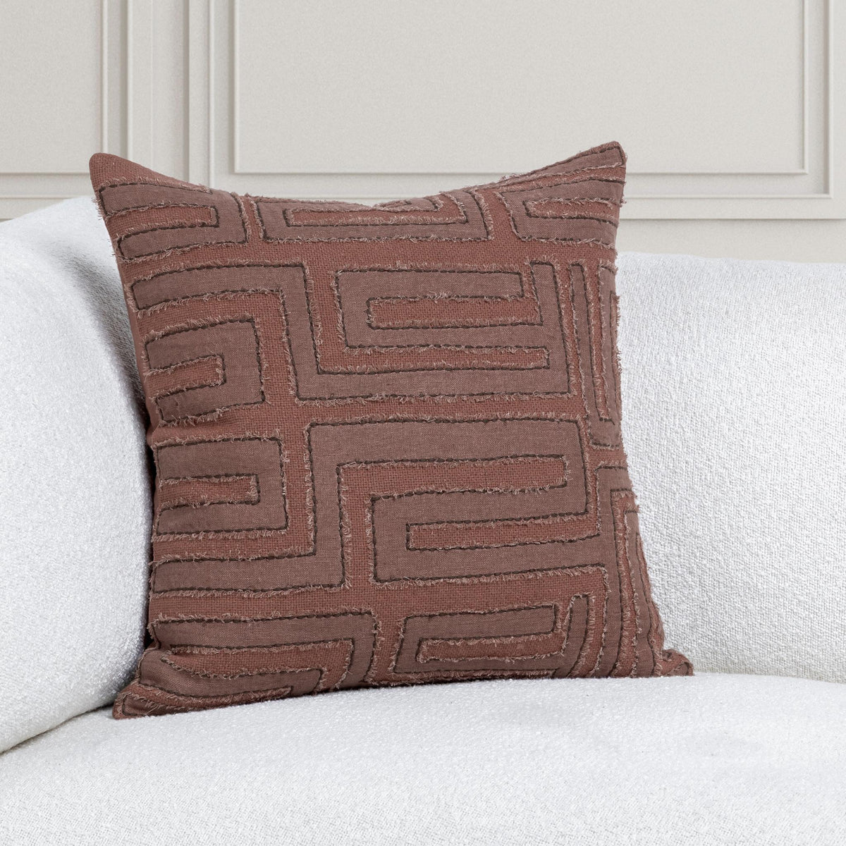 VC Mateo Sierra Brown Pillow