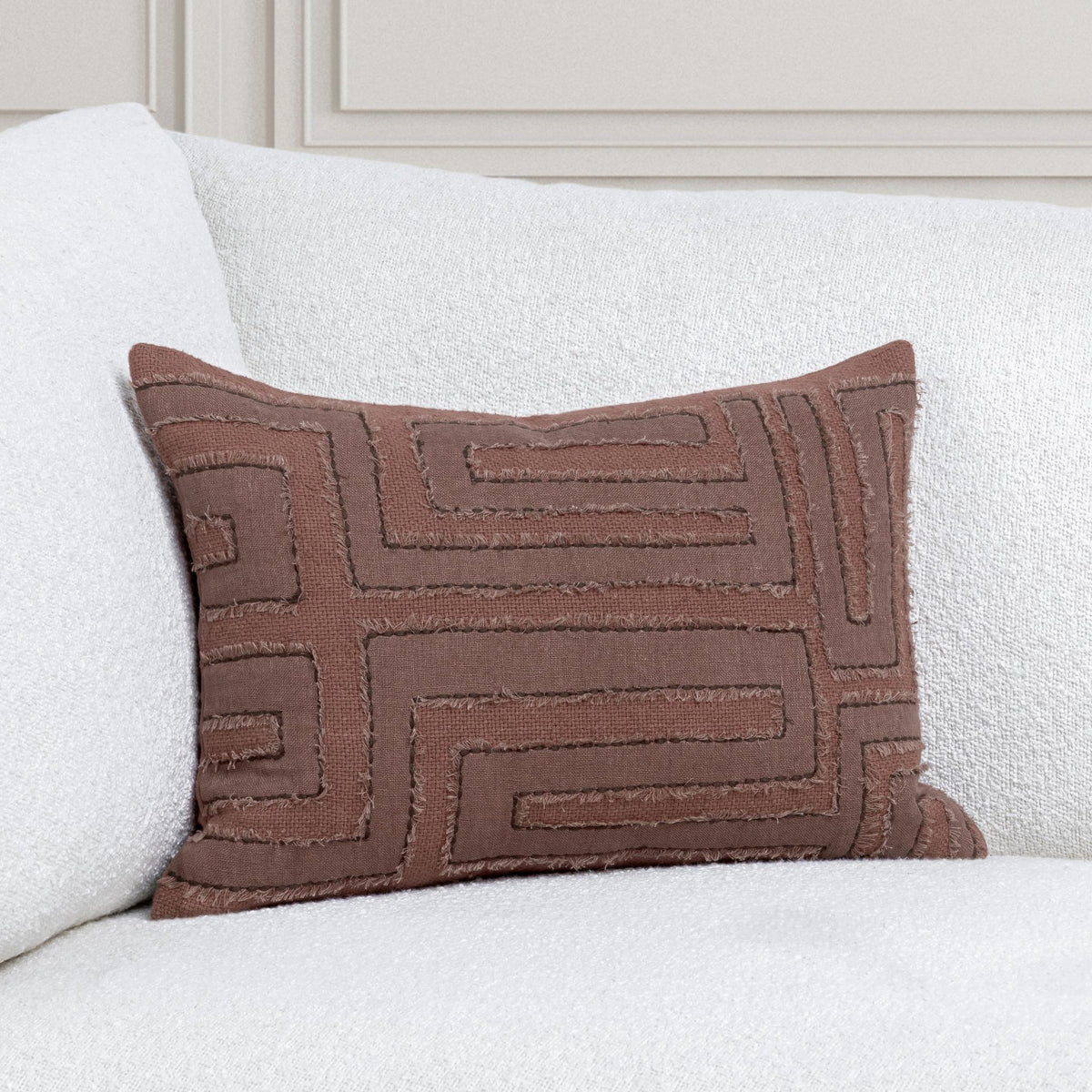 VC Mateo Sierra Brown Pillow