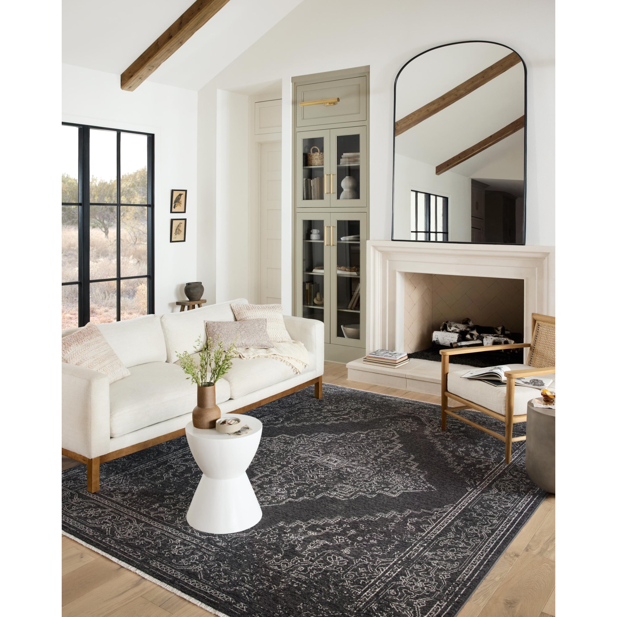 Loloi Vance VAN-03 Charcoal/Dove Rug