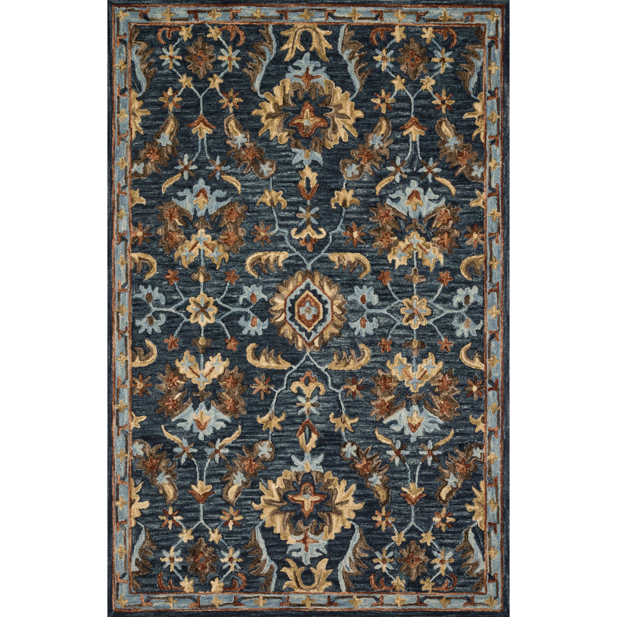 Loloi Victoria Denim/Multi Rug