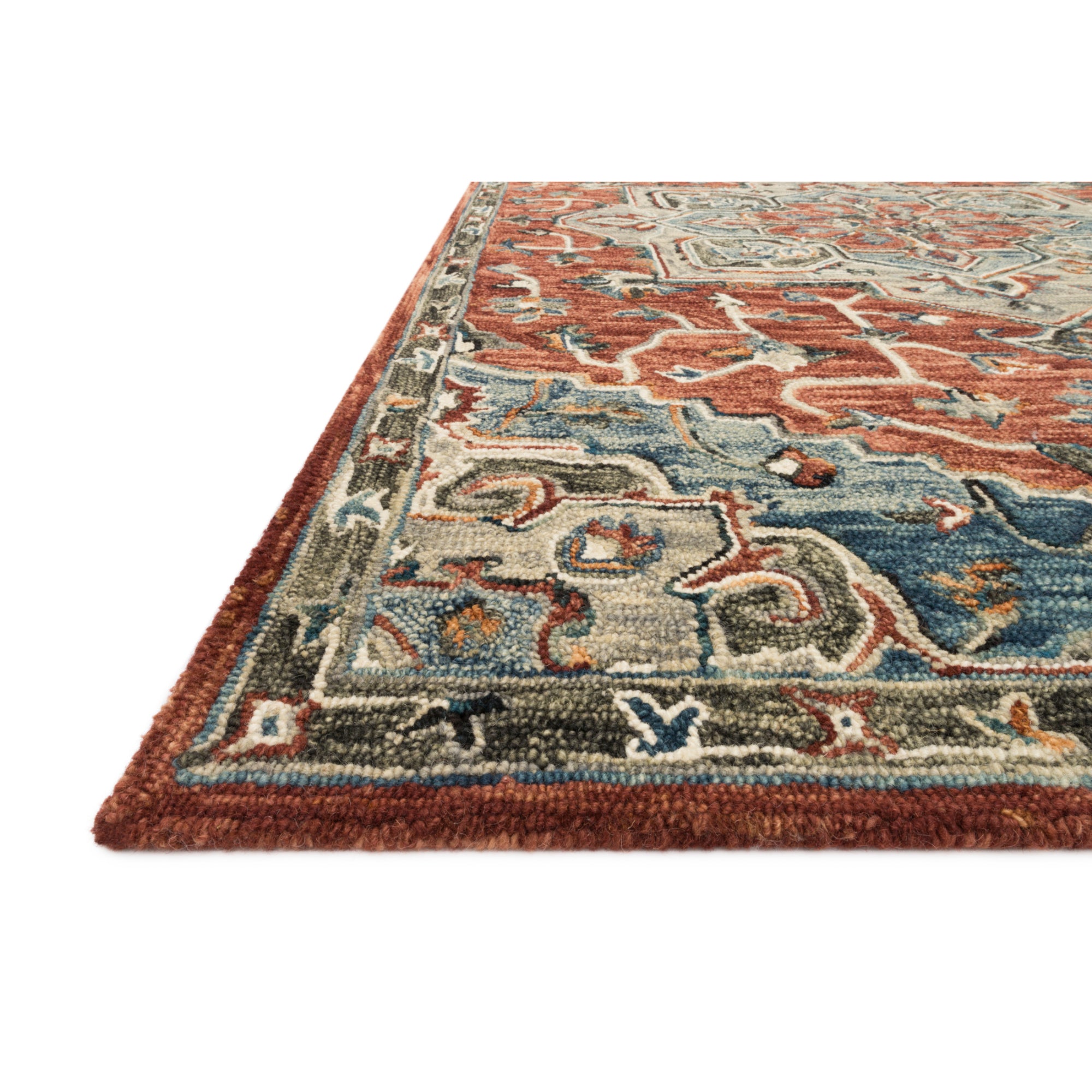 Loloi Victoria Red/Multi Rug