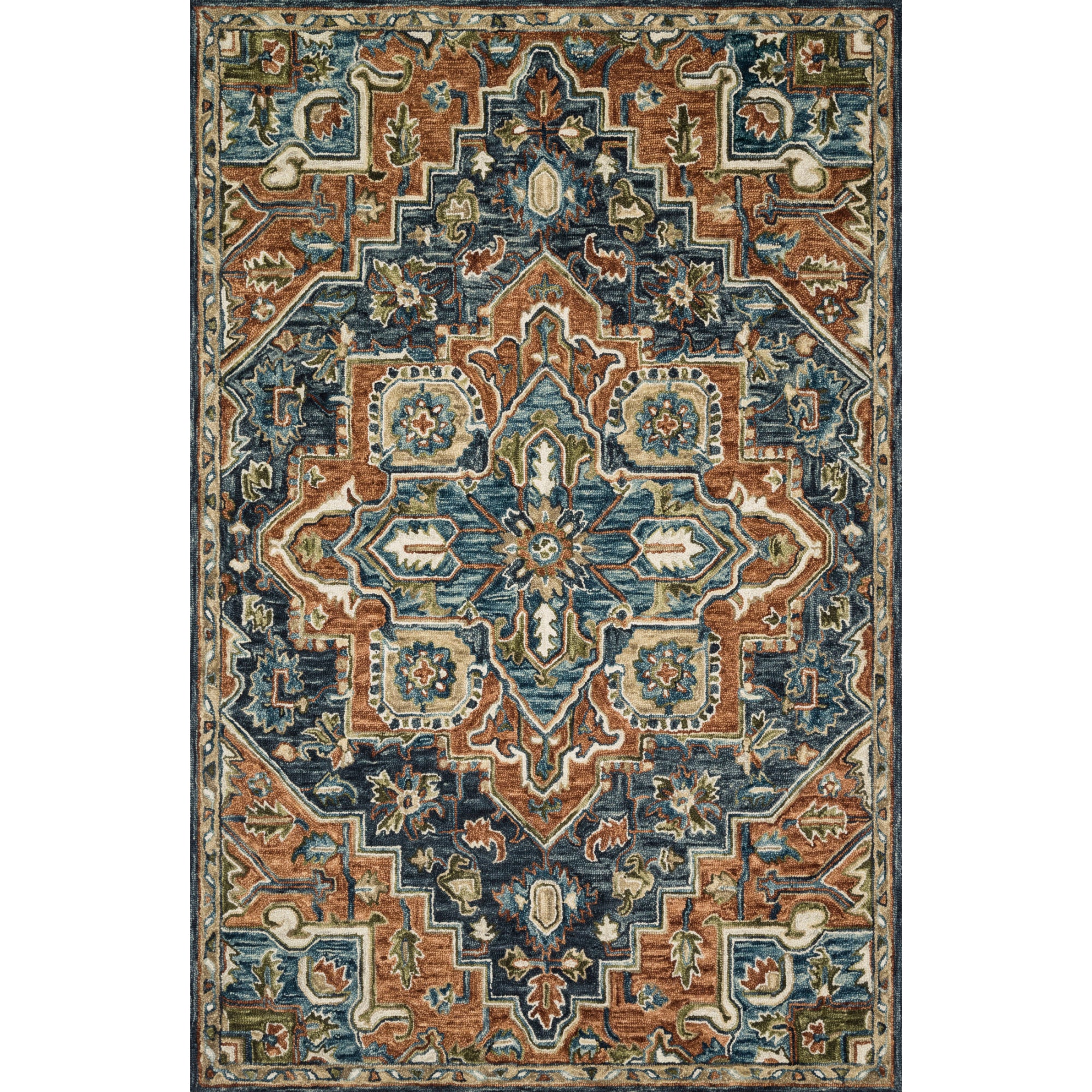 Loloi Victoria Rust/Multi Rug