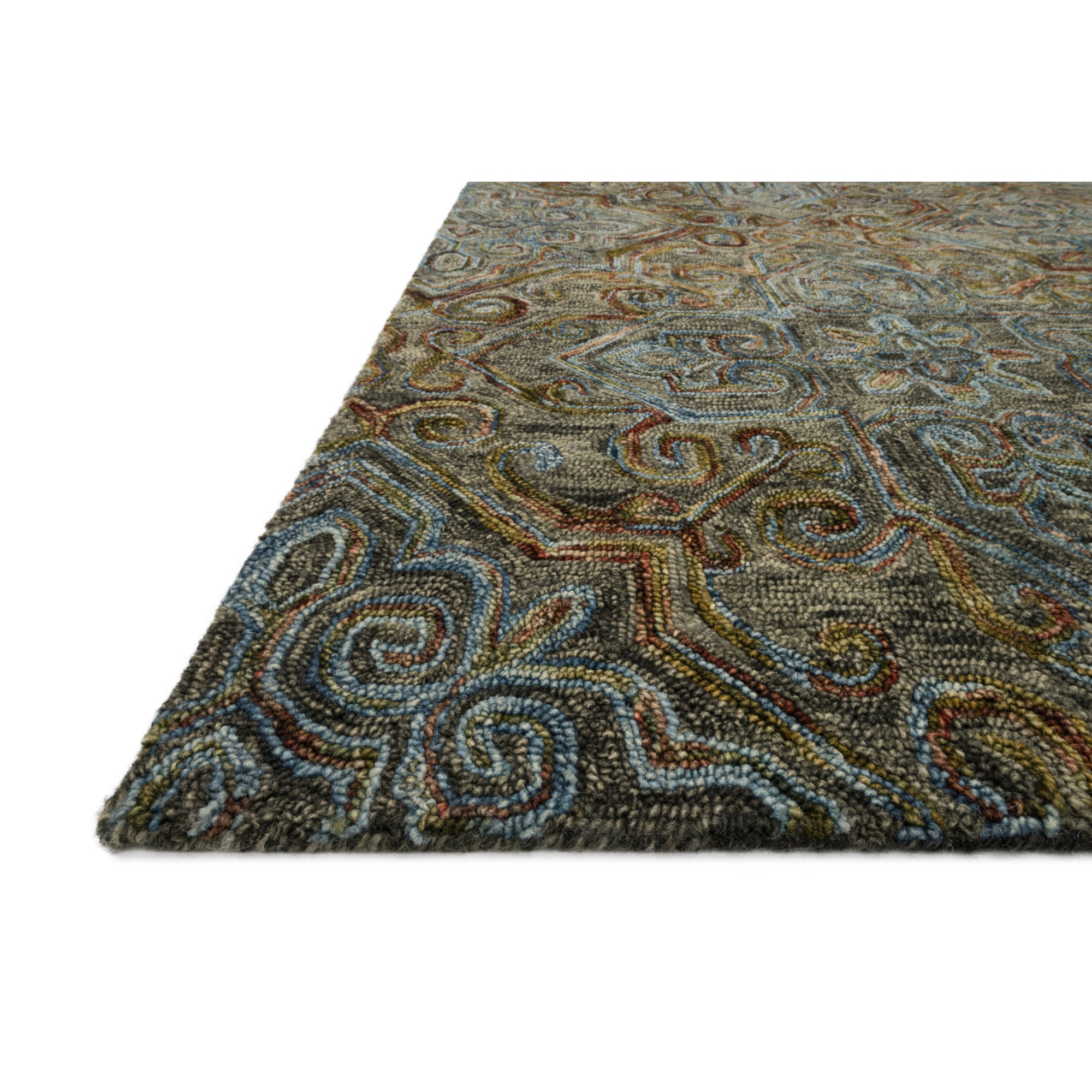 Loloi Victoria Charcoal/Multi Rug