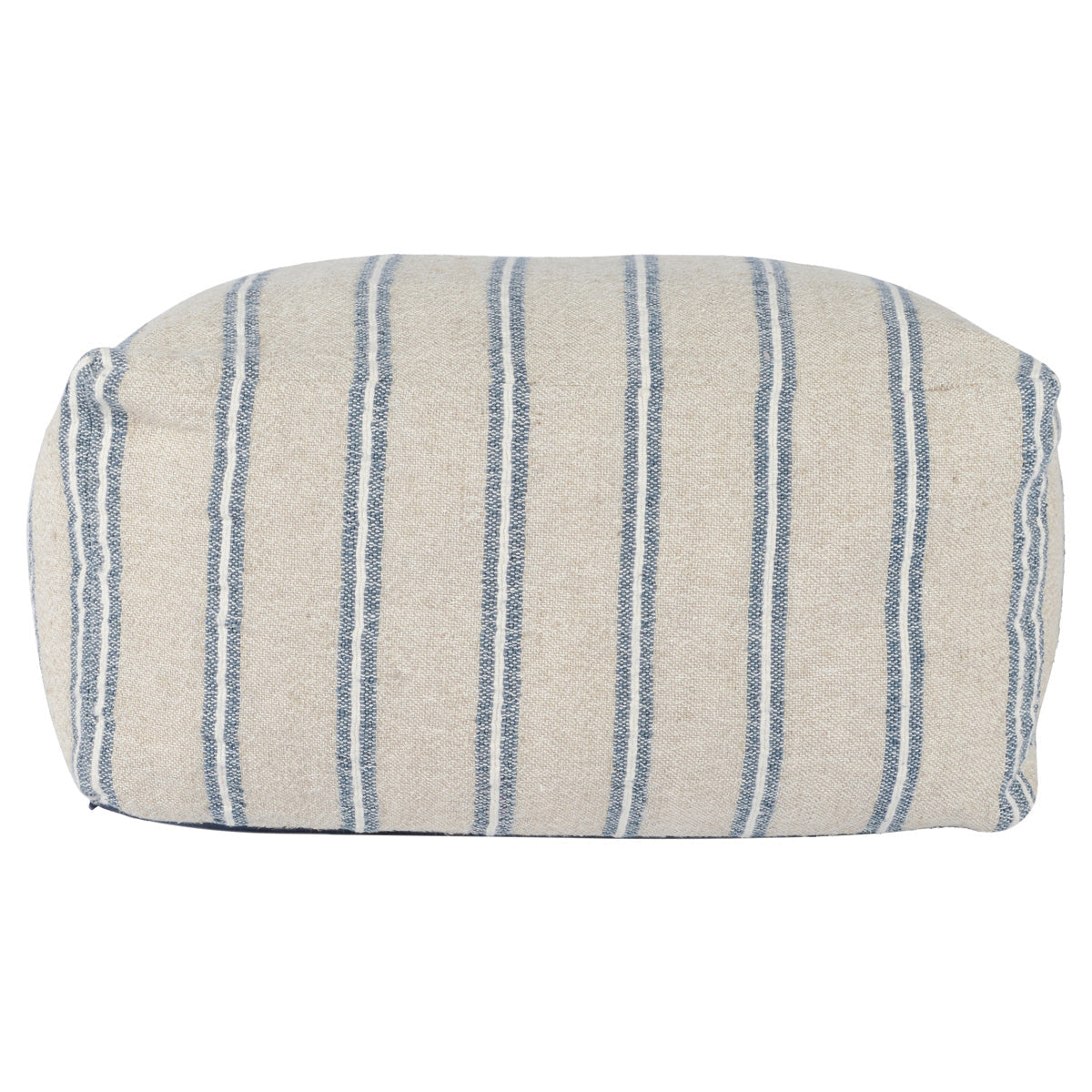 Delgada Natural/Blue Pouf