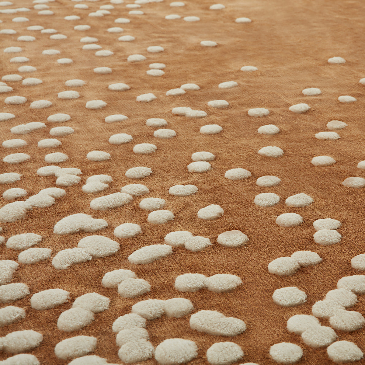 Vapor Hand Tufted Rug - Cognac by Jonathan Adler