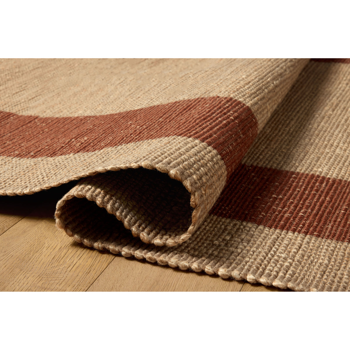 Leanne Ford x Loloi Weatherstaff Natural/Brick Rug