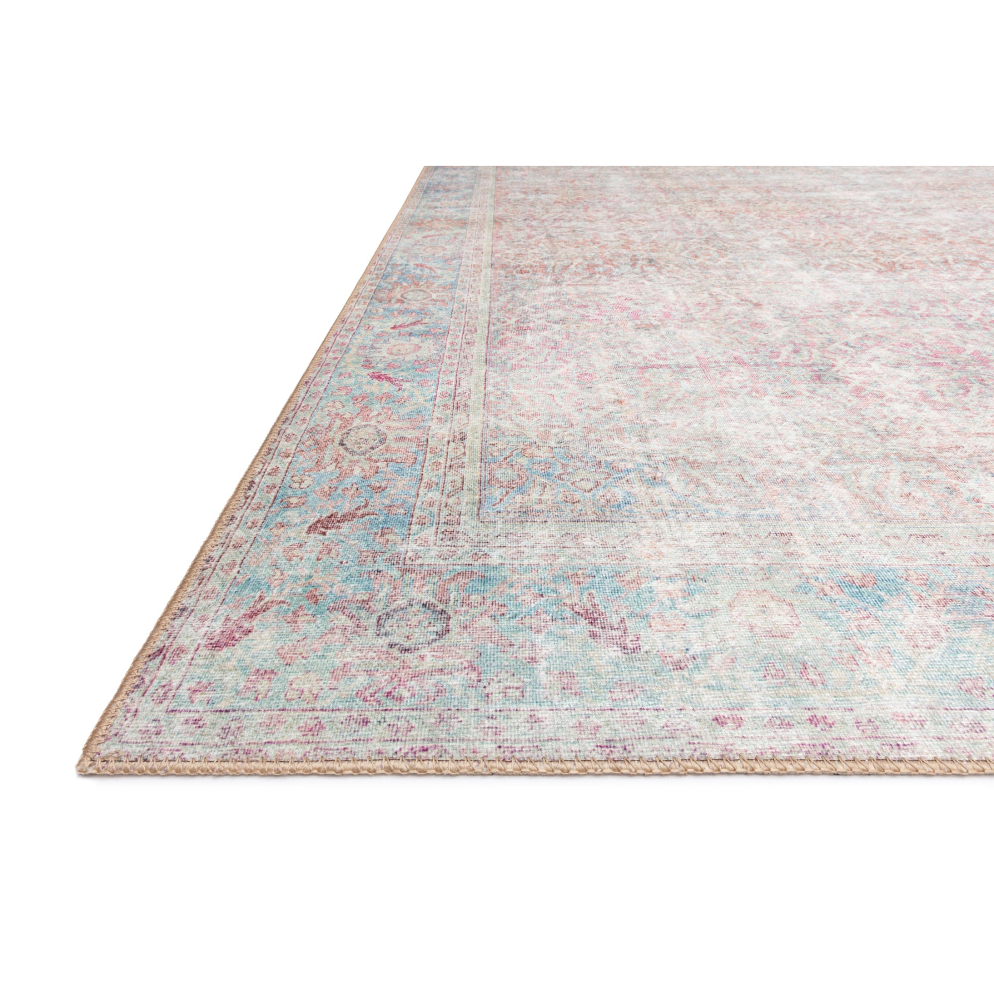 Loloi Wynter Red/Teal Rug