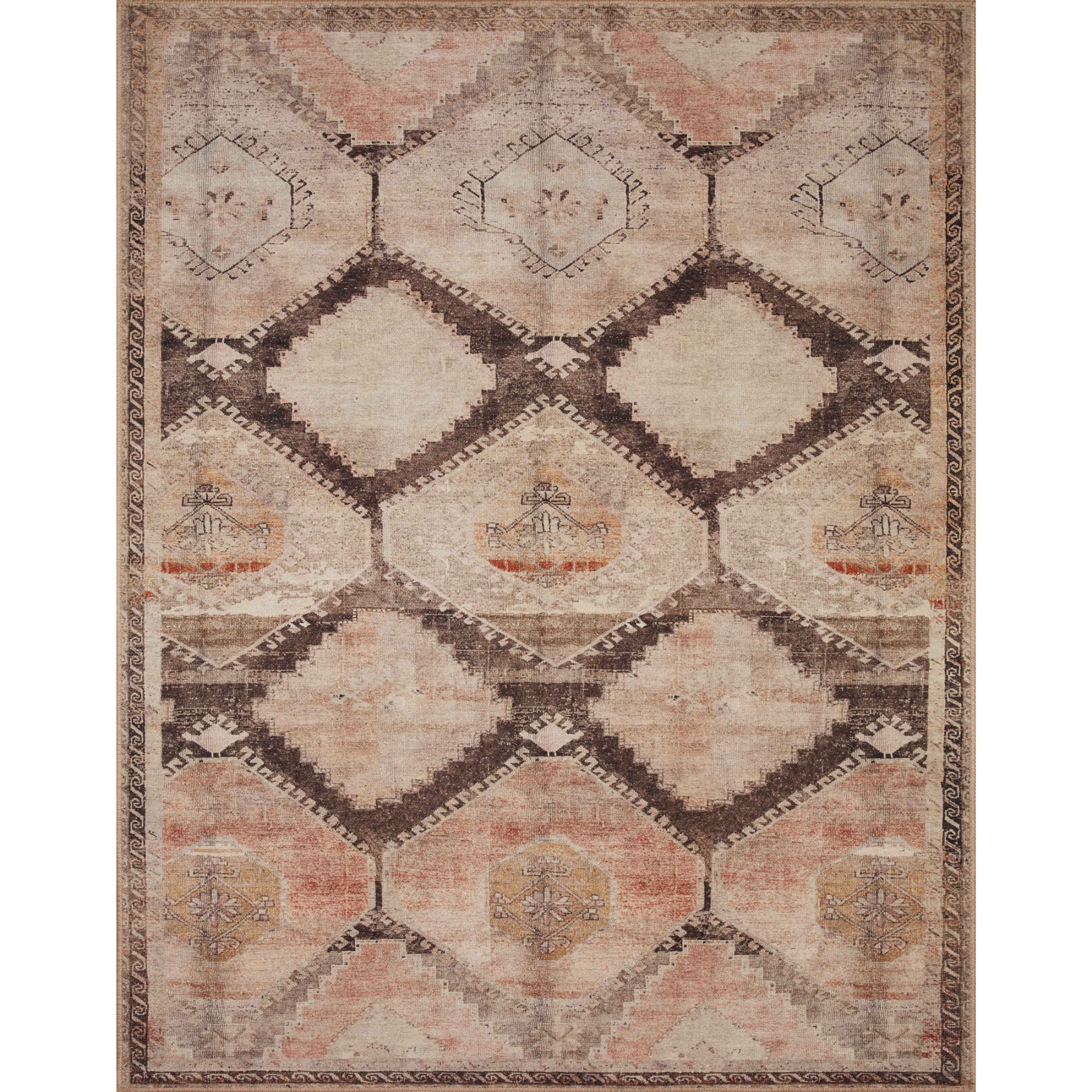 Loloi Wynter Graphite/Blush Rug