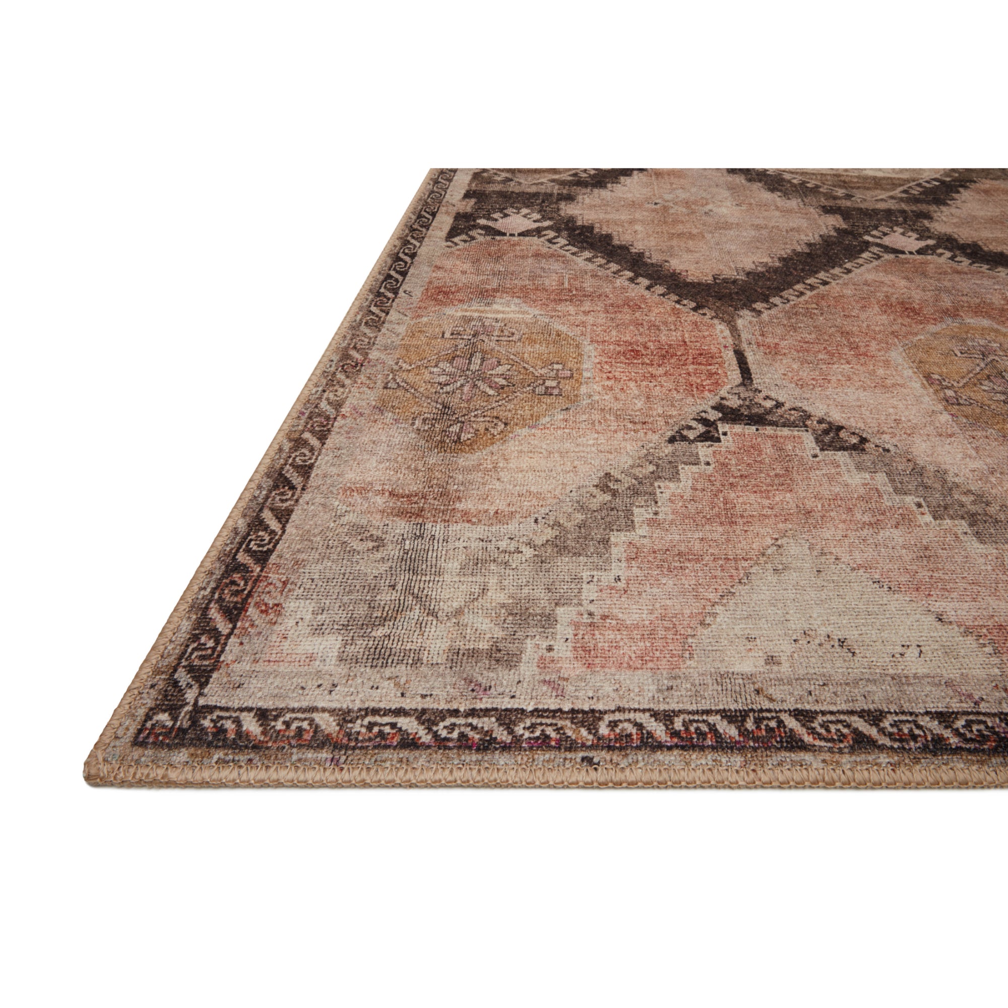 Loloi Wynter Graphite/Blush Rug