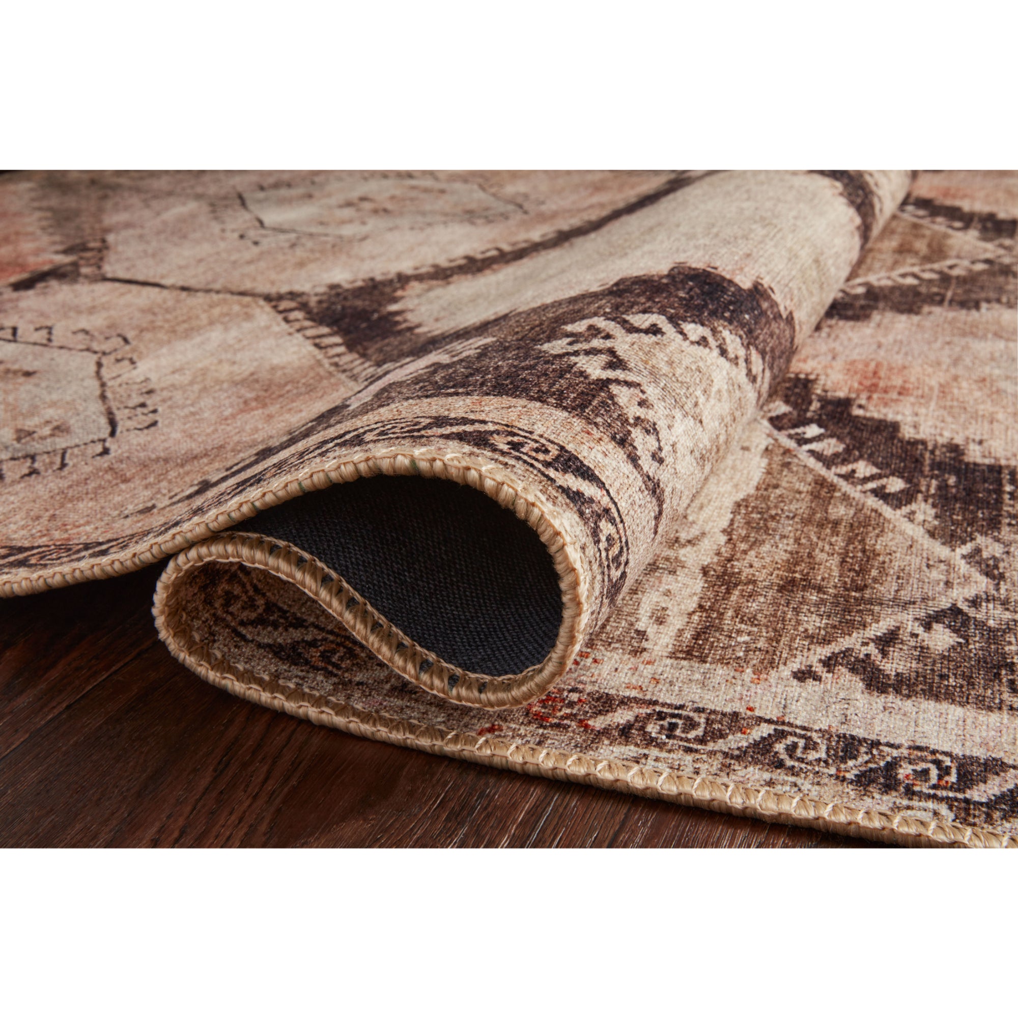 Loloi Wynter Graphite/Blush Rug
