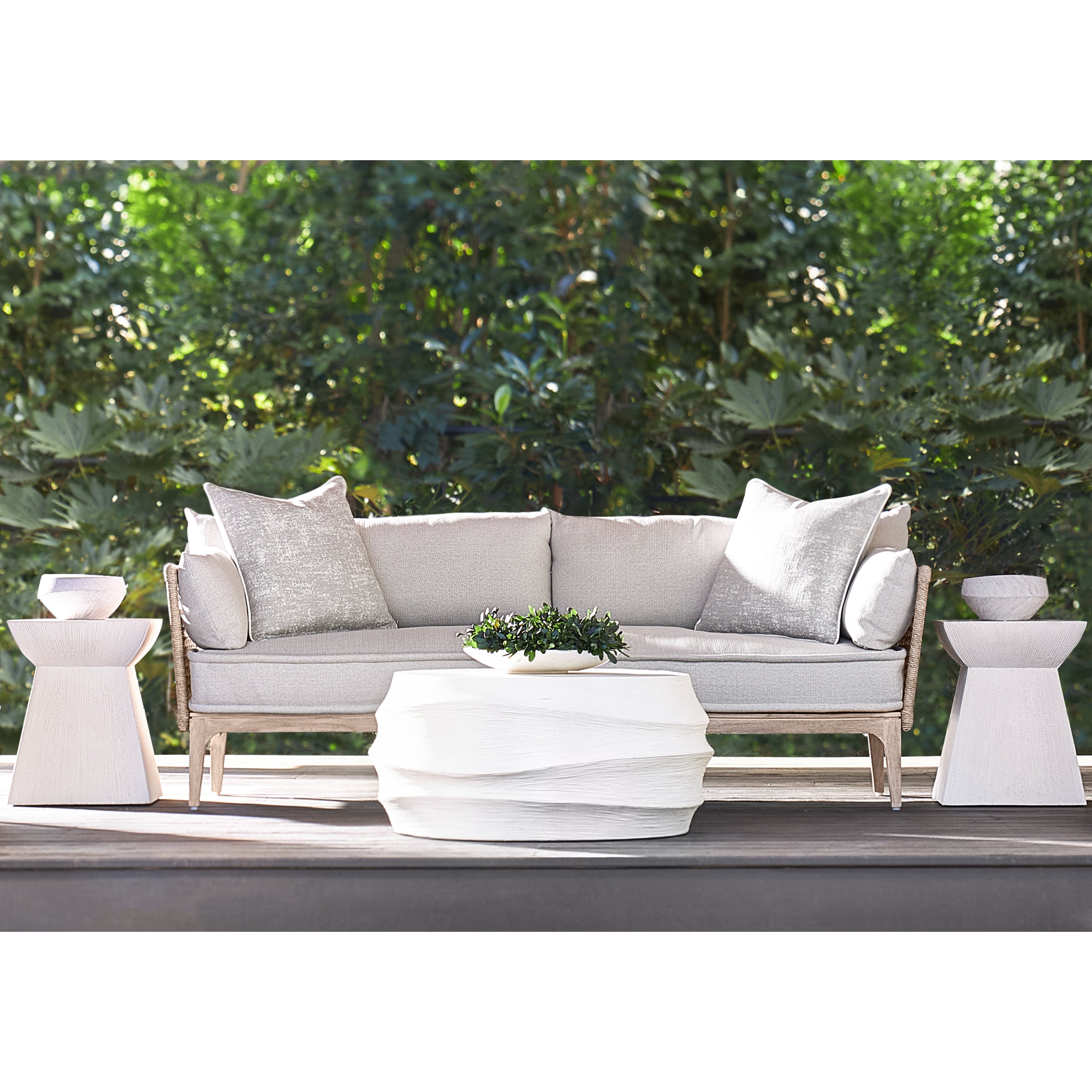 Kai Round Outdoor Cocktail Table by Bernhardt