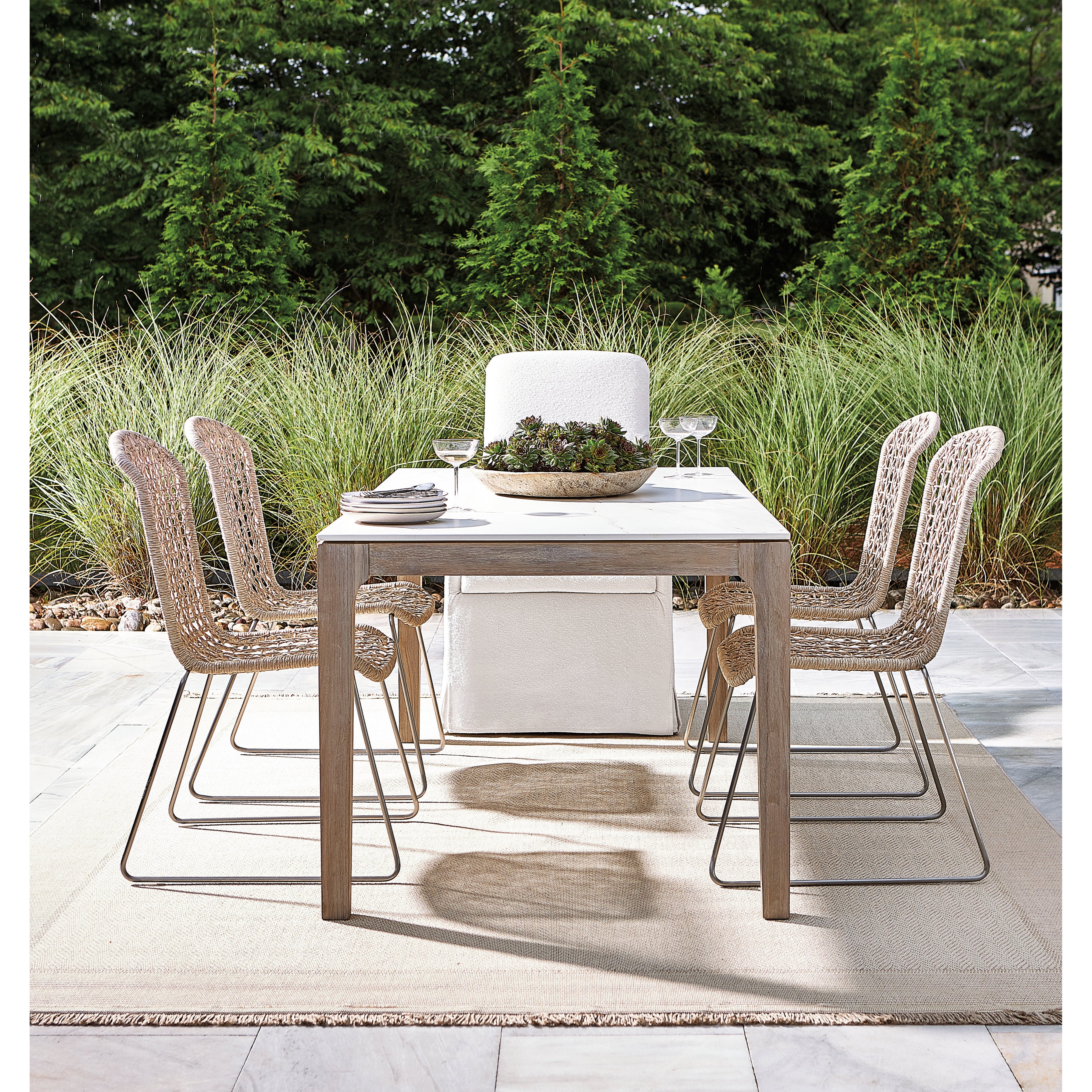 Carmel Outdoor Side Chair by Bernhardt