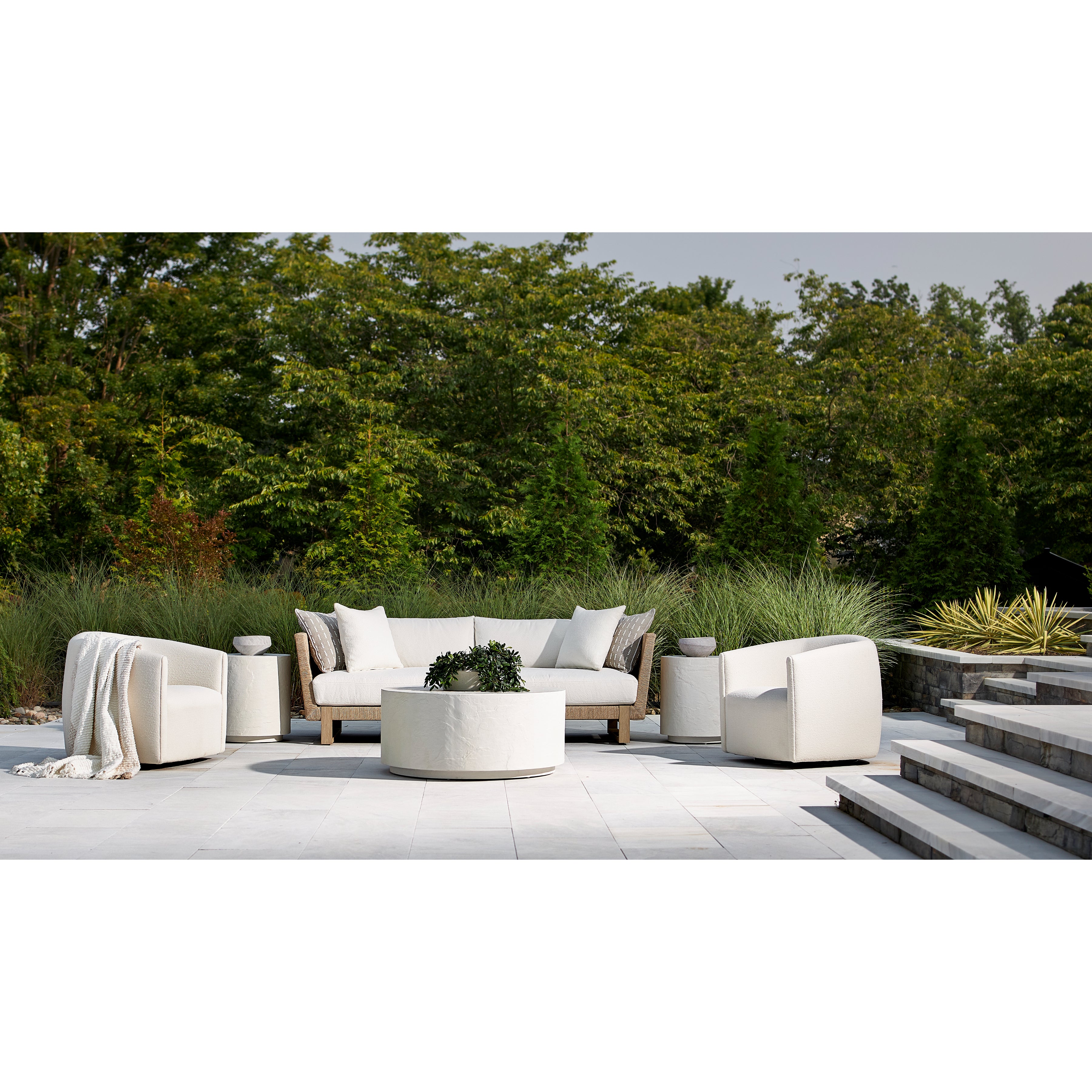 Trapani Outdoor Side Table by Bernhardt