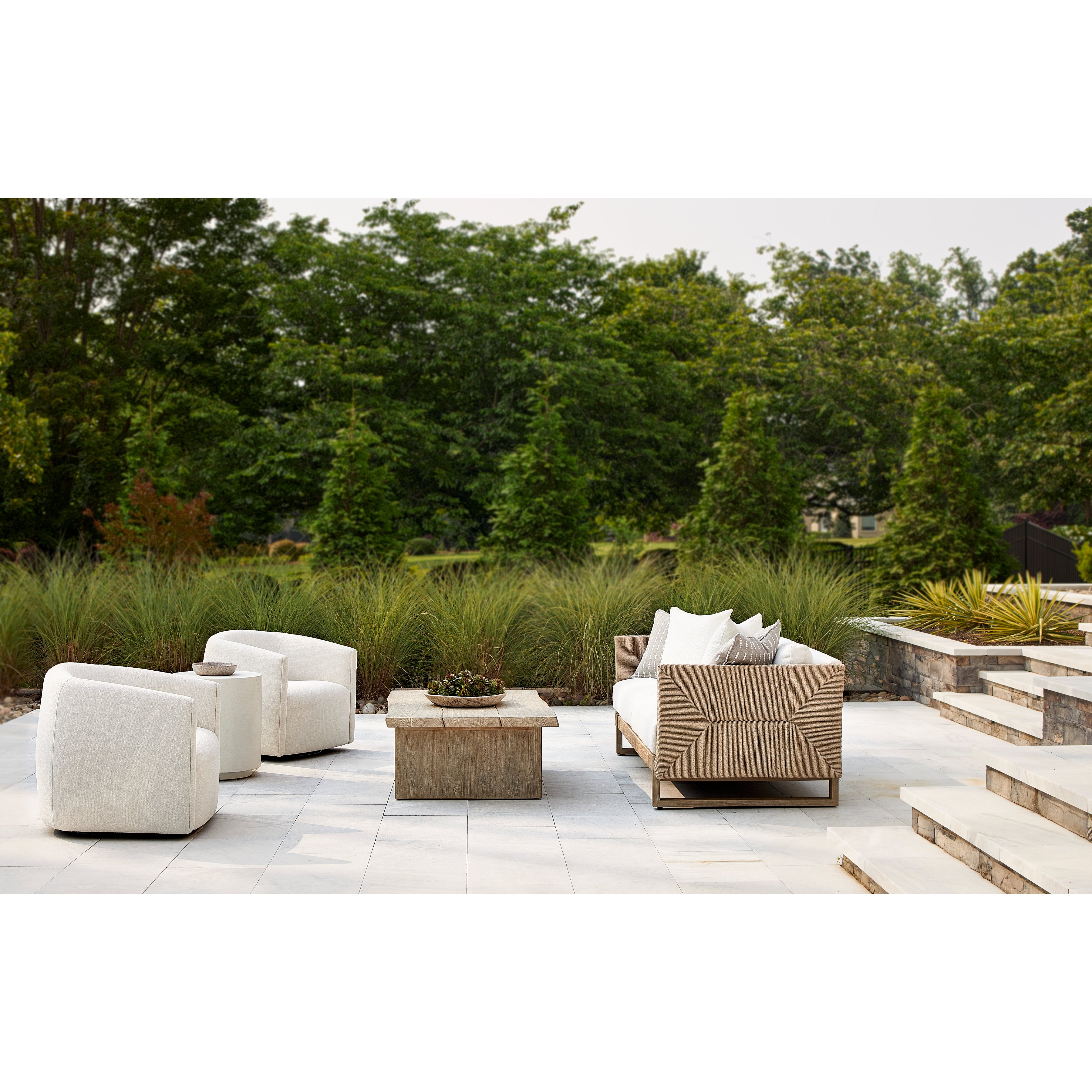 Trapani Outdoor Side Table by Bernhardt