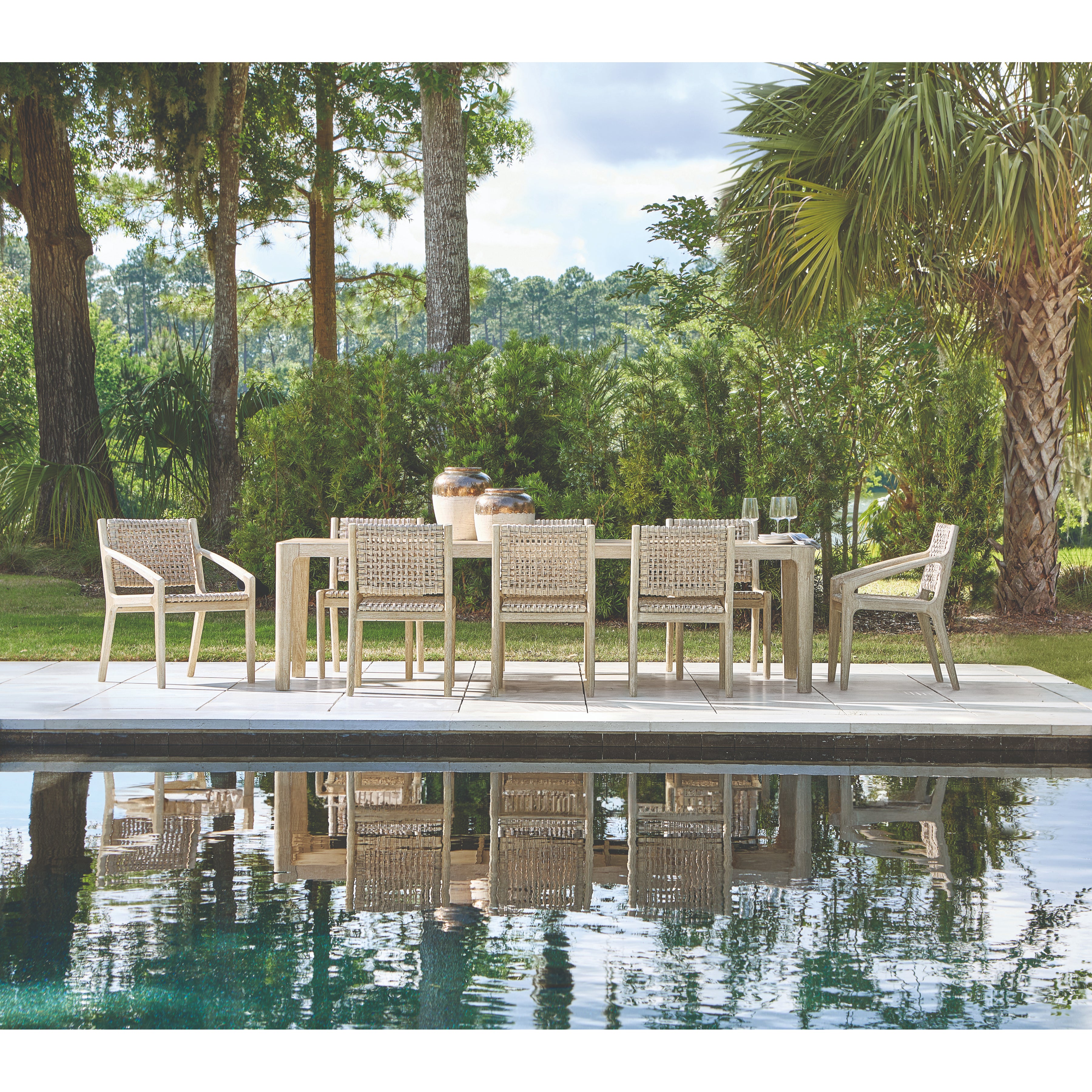 Atlas Outdoor Arm Chair by Bernhardt