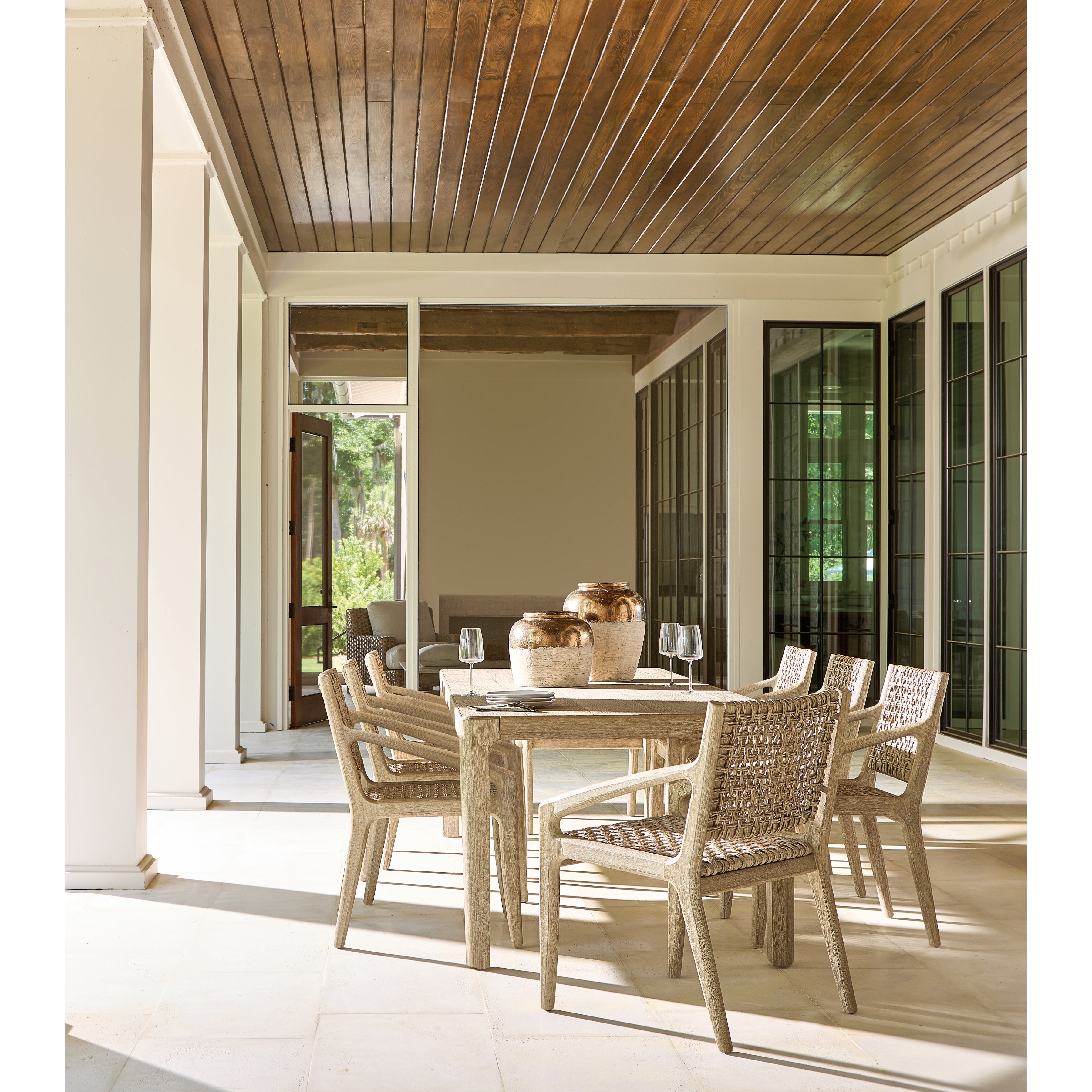 Atlas Outdoor Arm Chair by Bernhardt