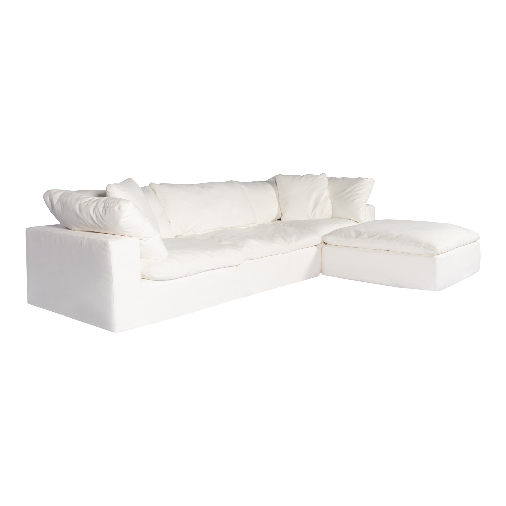 Clay Lounge Modular Sectional Sectional Moe's    Four Hands, Mid Century Modern Furniture, Old Bones Furniture Company, Old Bones Co, Modern Mid Century, Designer Furniture, Furniture Sale, Warehouse Furniture Sale, Clay Lounge Modular Sectional Sale, https://www.oldbonesco.com/