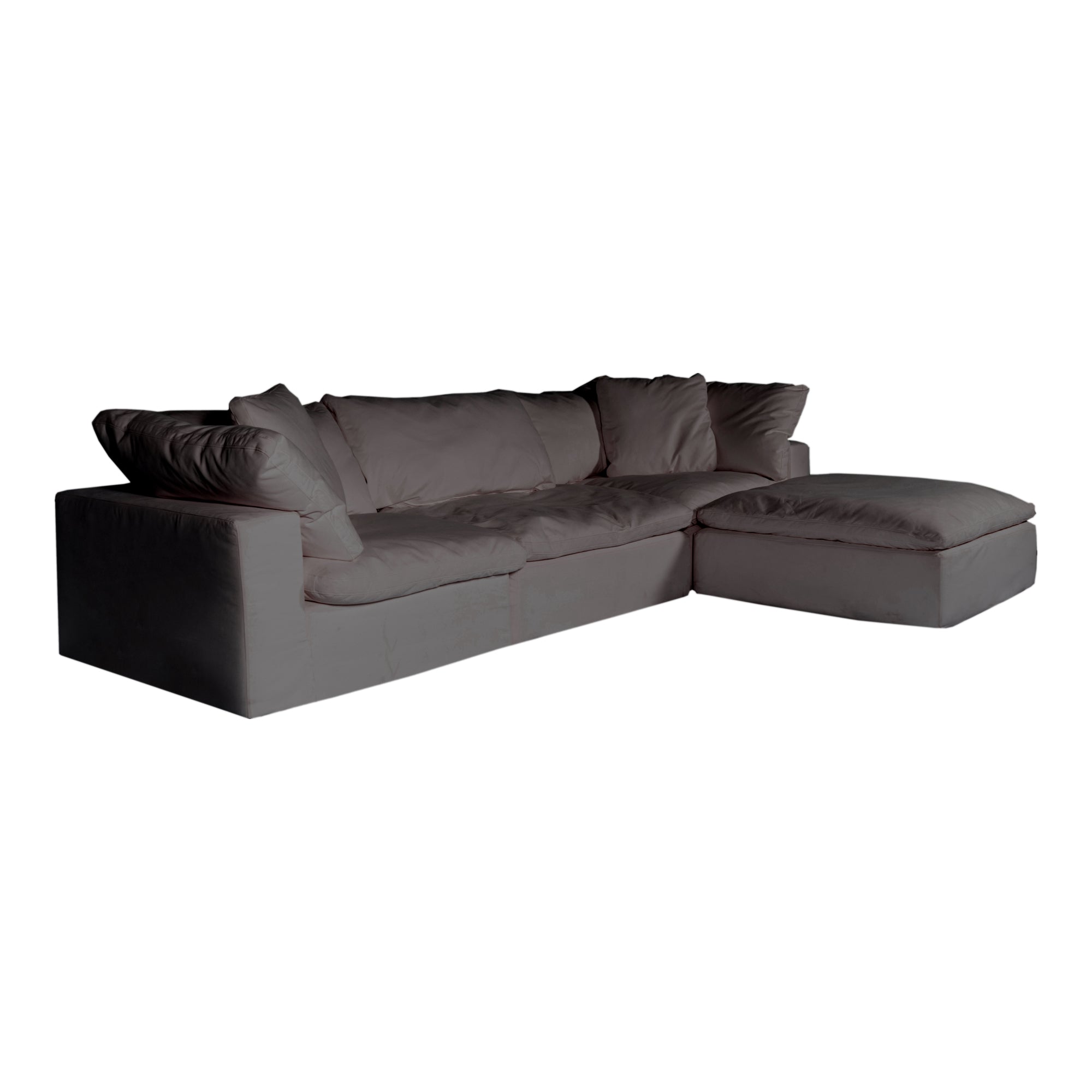 Clay Lounge Modular Sectional Sectional Moe's    Four Hands, Mid Century Modern Furniture, Old Bones Furniture Company, Old Bones Co, Modern Mid Century, Designer Furniture, Furniture Sale, Warehouse Furniture Sale, Clay Lounge Modular Sectional Sale, https://www.oldbonesco.com/