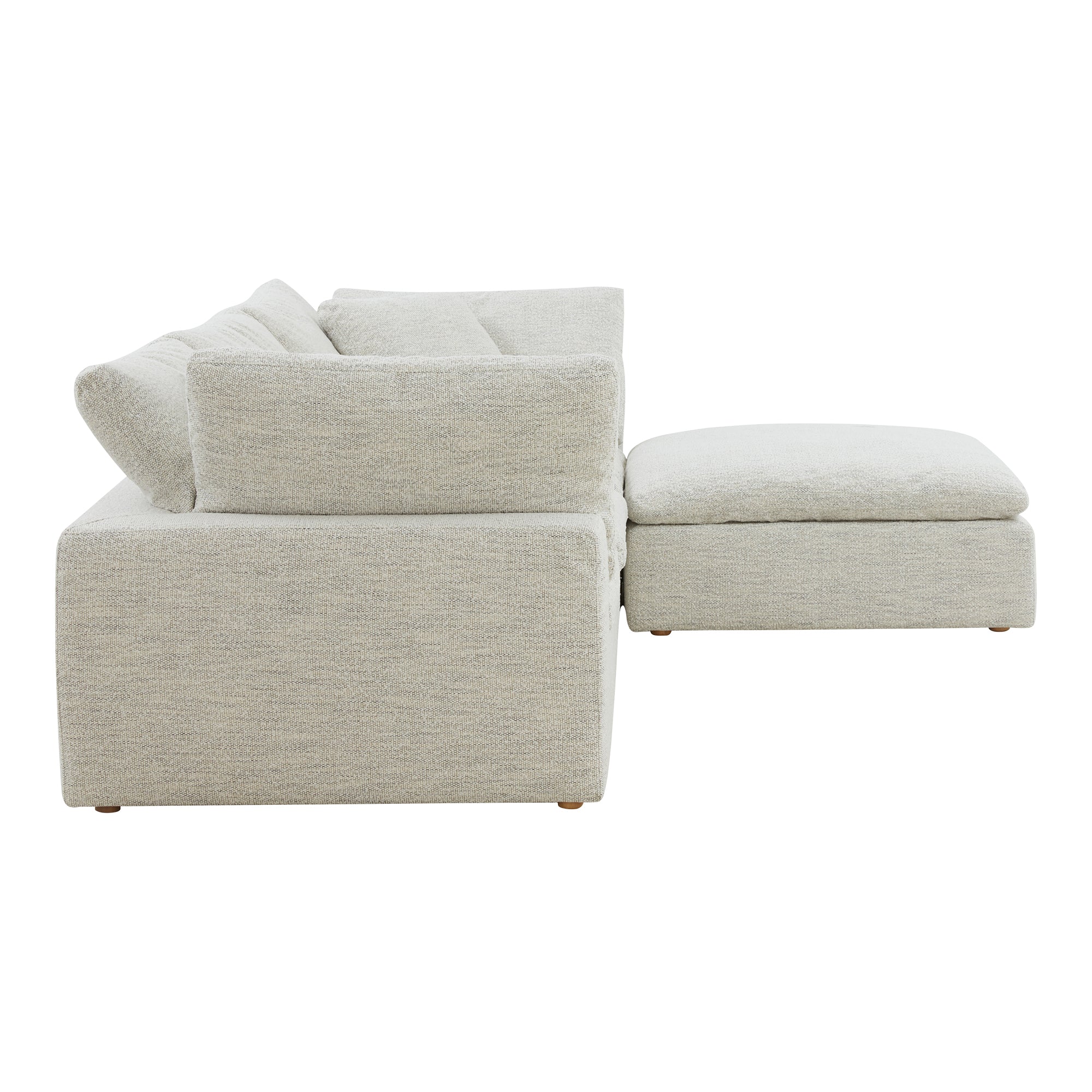 Clay Lounge Modular Sectional Sectional Moe's    Four Hands, Mid Century Modern Furniture, Old Bones Furniture Company, Old Bones Co, Modern Mid Century, Designer Furniture, Furniture Sale, Warehouse Furniture Sale, Clay Lounge Modular Sectional Sale, https://www.oldbonesco.com/